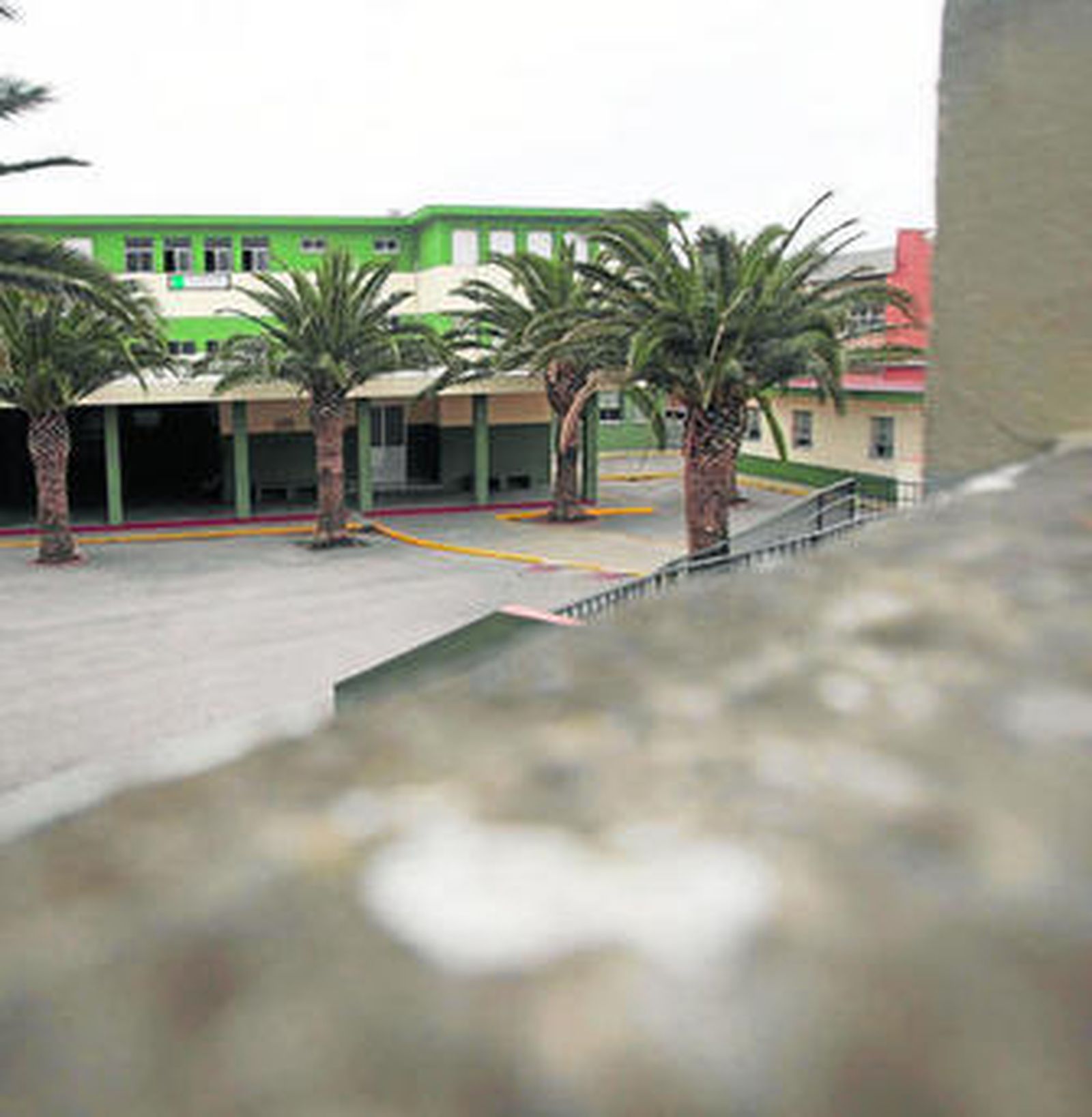 El colegio Nuestra Señora de la Luz, ayer por la tarde.