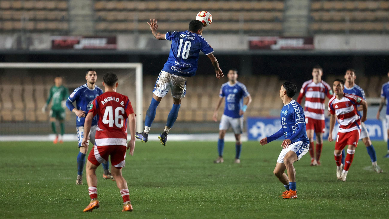 Imágenes del Xerez DFC contra el Recreativo Granada
