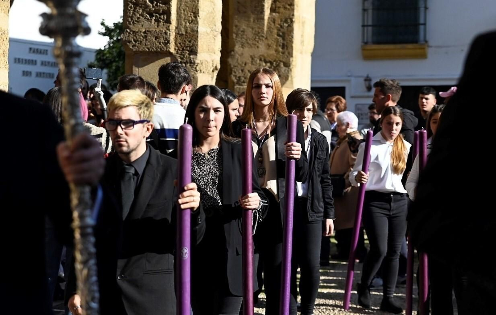 El vía crucis extraordinario del Señor del Calvario de Córdoba, en imágenes