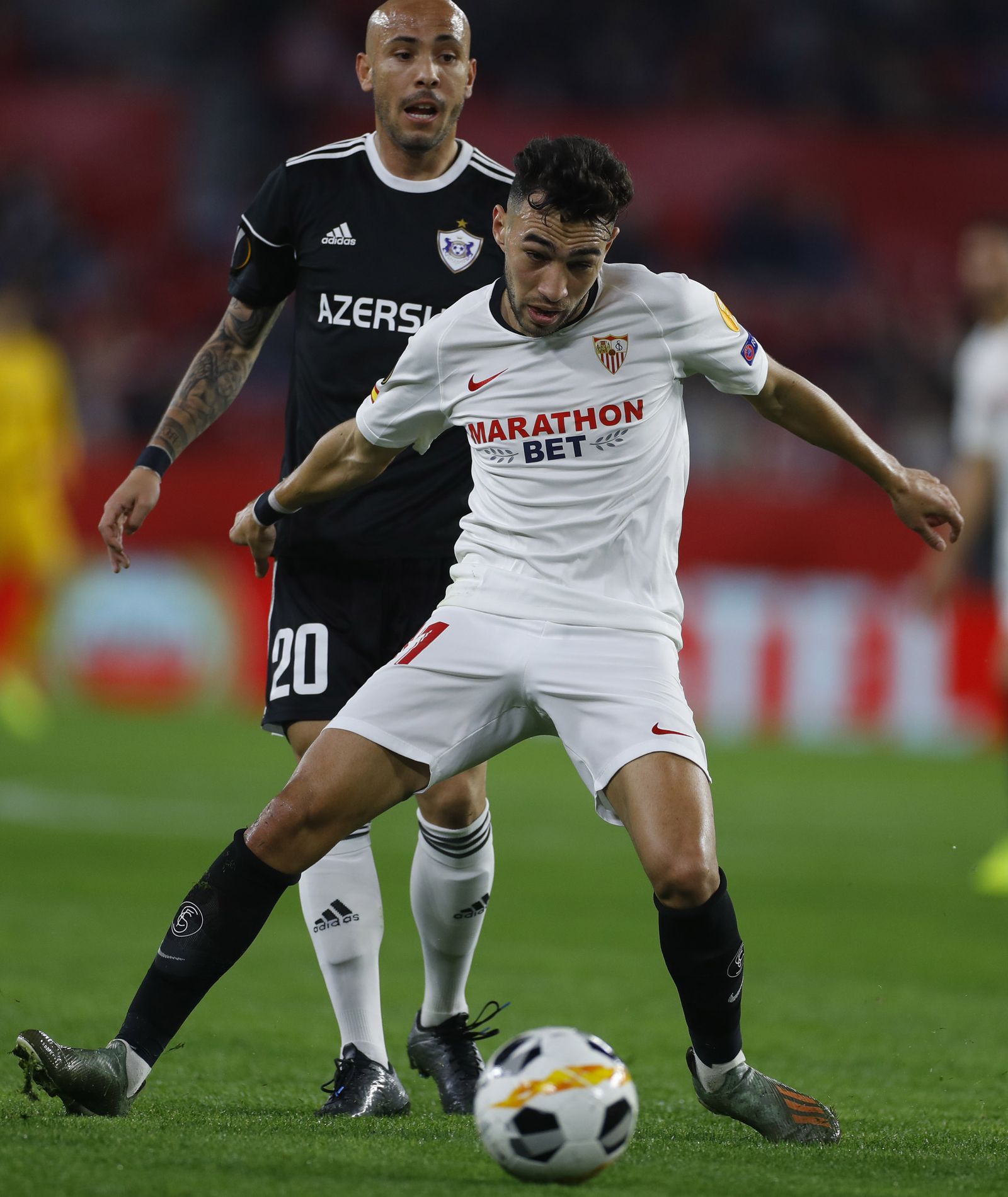 La imágenes del Sevilla fc-Qarabag Fk