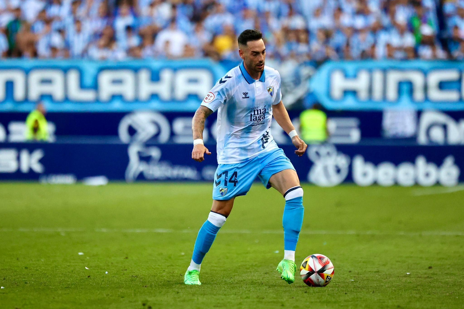 Así fue el gol de Roberto que dio al Málaga CF el pase a la final por el ascenso