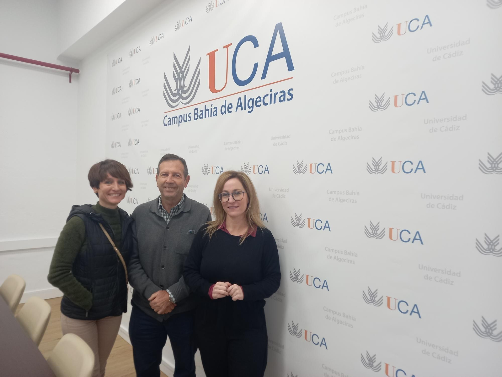 Representantes de la comisión en los Premios Cátedra Fundación Cepsa