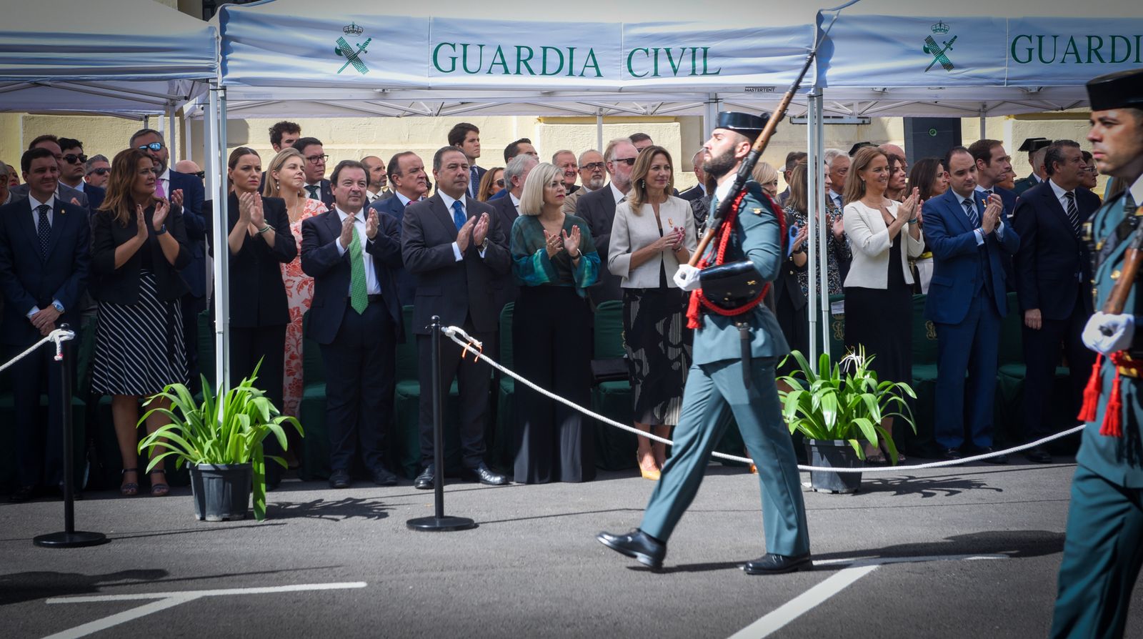 Imágenes del acto del día del Pilar de la Guardia Civil