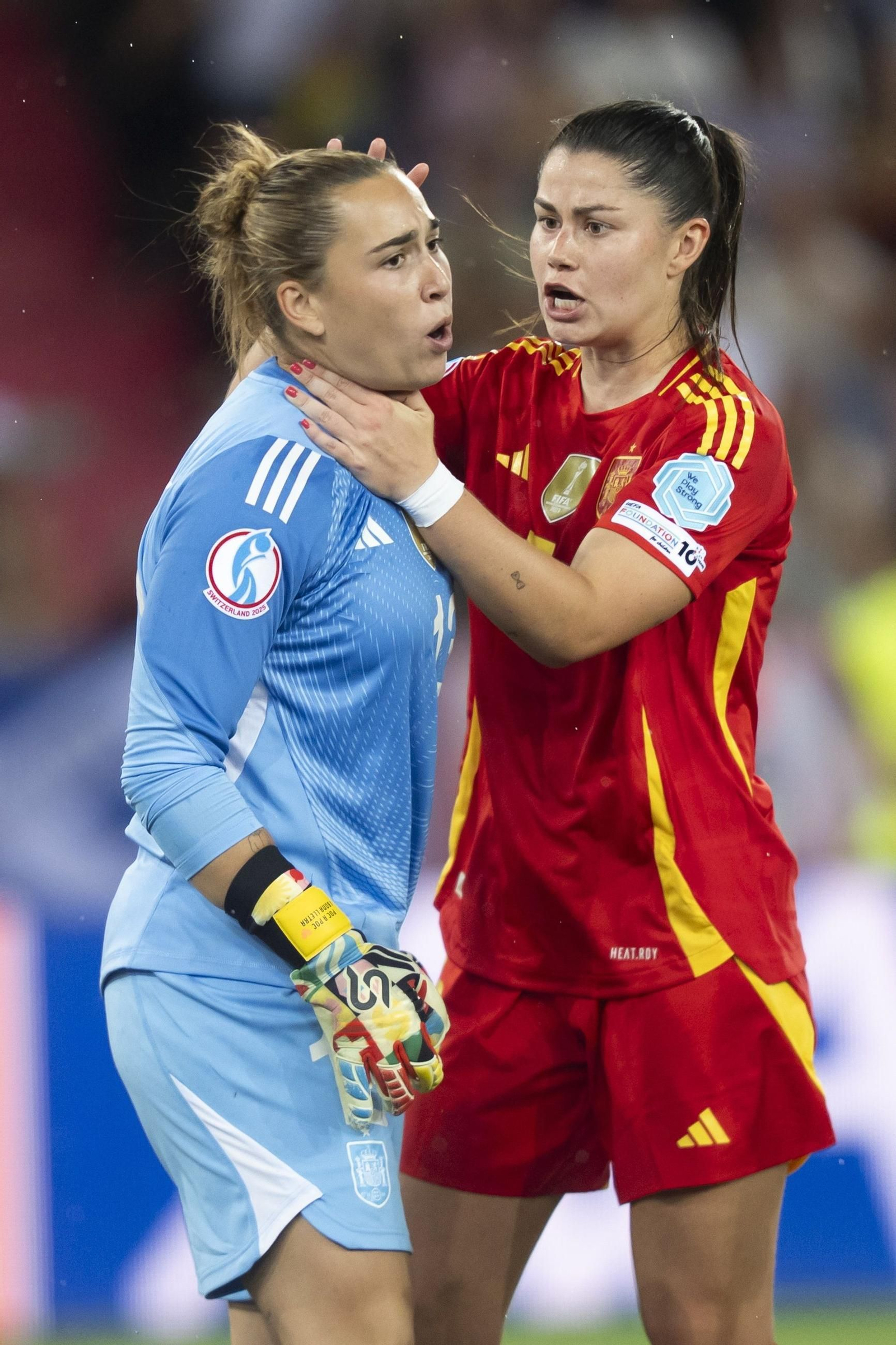 Las mejores imágenes del pase a la final de España ante Alemania en la Eurocopa femenina