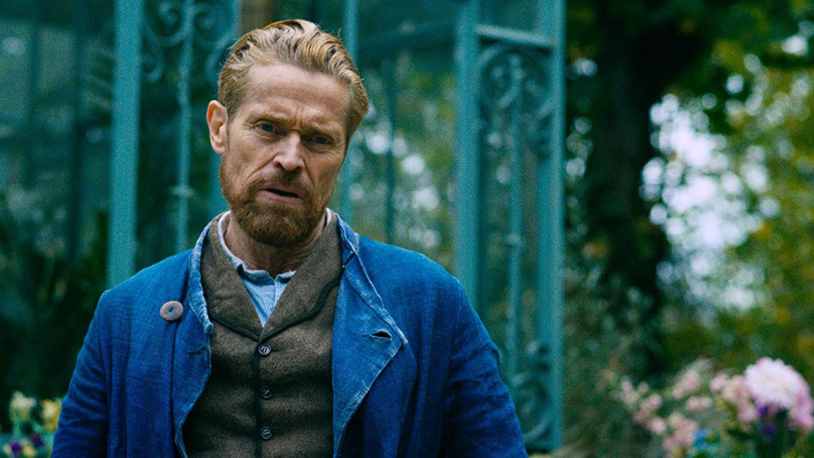 Willem Dafoe en otra escena del 'biopic' de Van Gogh de Julian Schnabel.