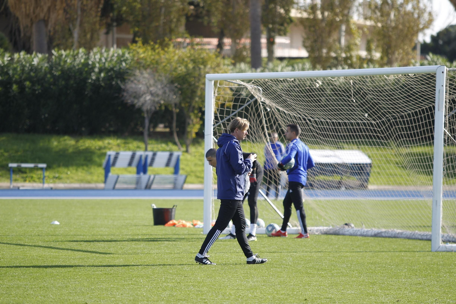 Fotogalería del entrenamiento de la UDA, 6-XII