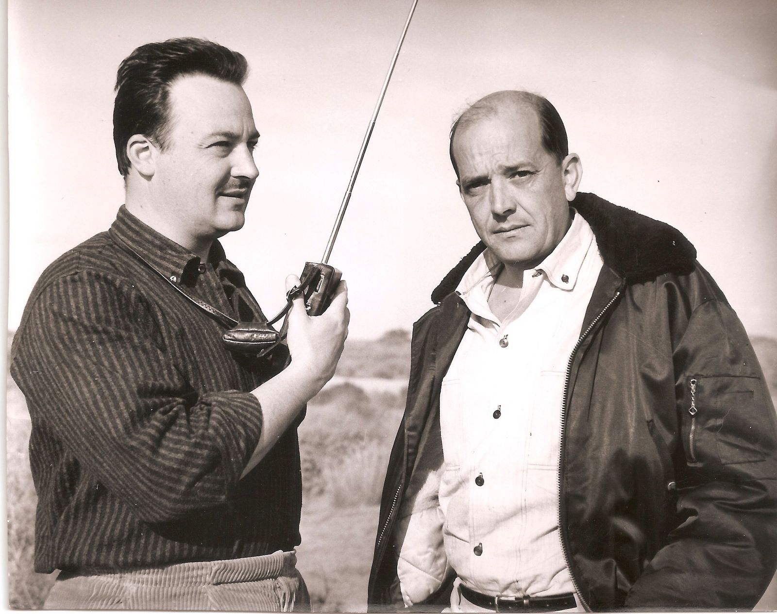 Los hermanos Joaquín Luis y Rafael Romero Marchent.