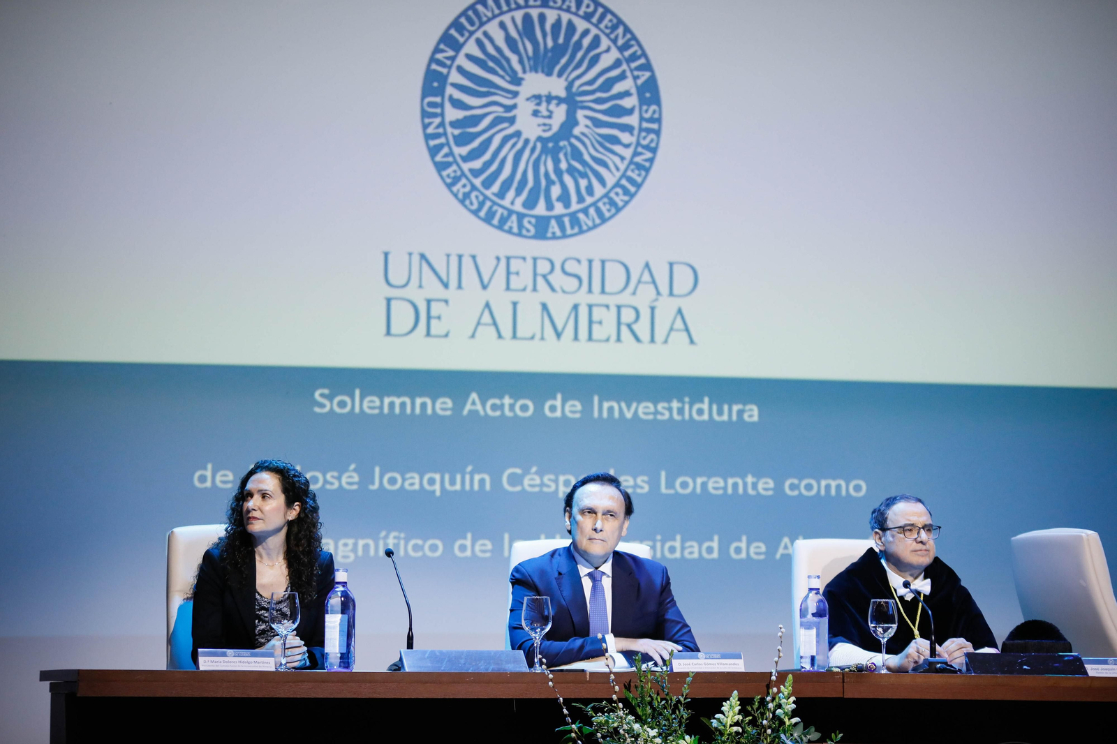 Las imágenes de la Investidura de José Céspedes como rector de la UAL