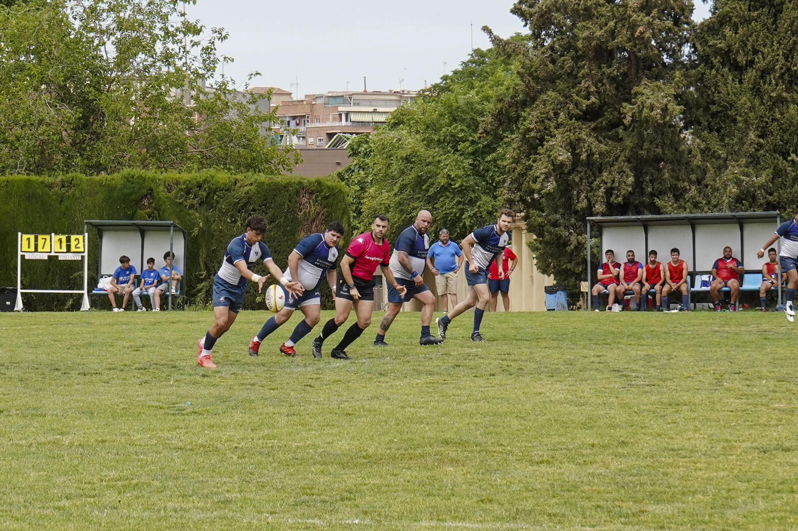 Las mejores fotos del partido del ascenso a División de Honor B de rugby entre Universidad de Granada y Portuense