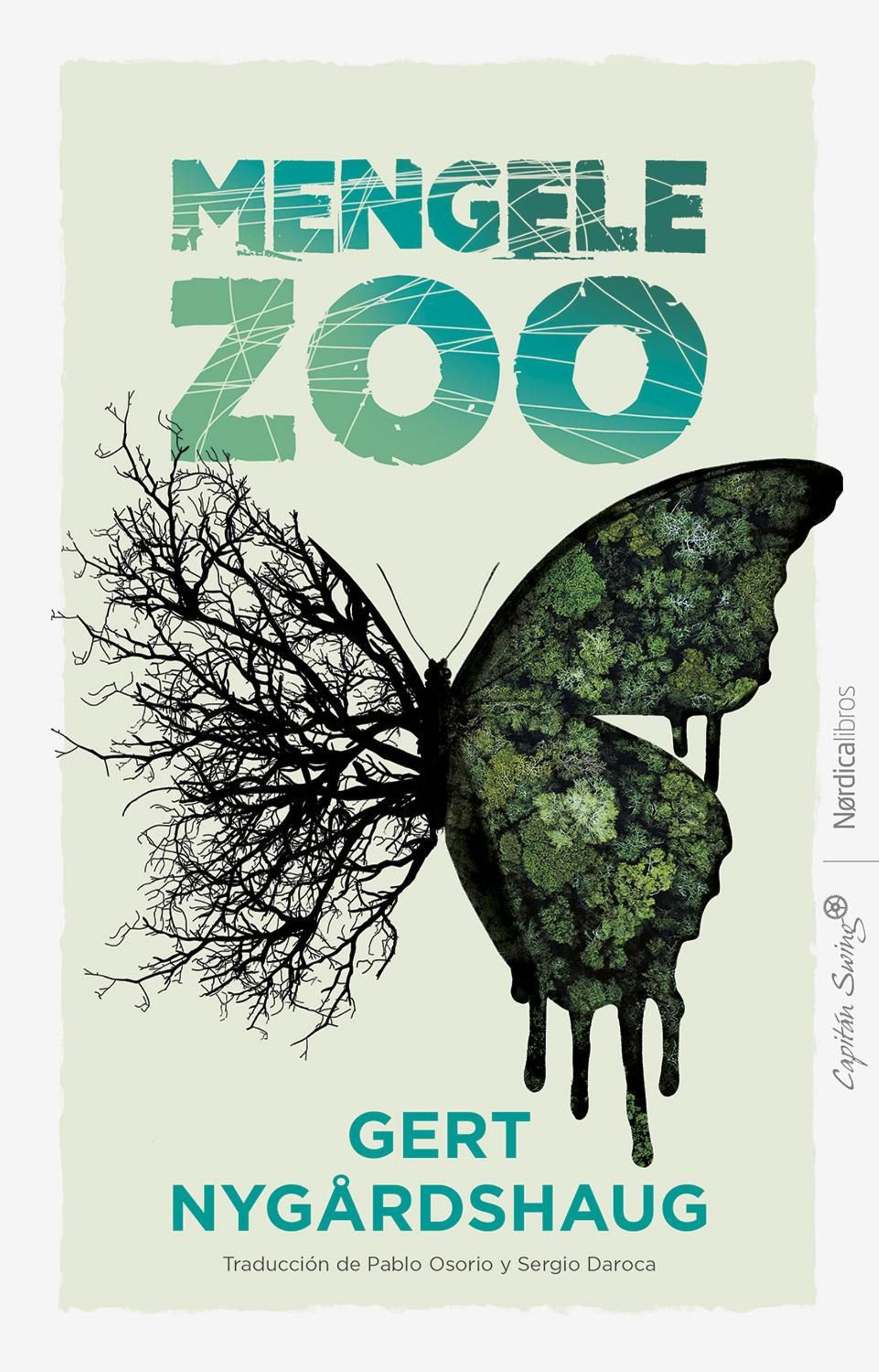 Portada del libro 'Mengele zoo'