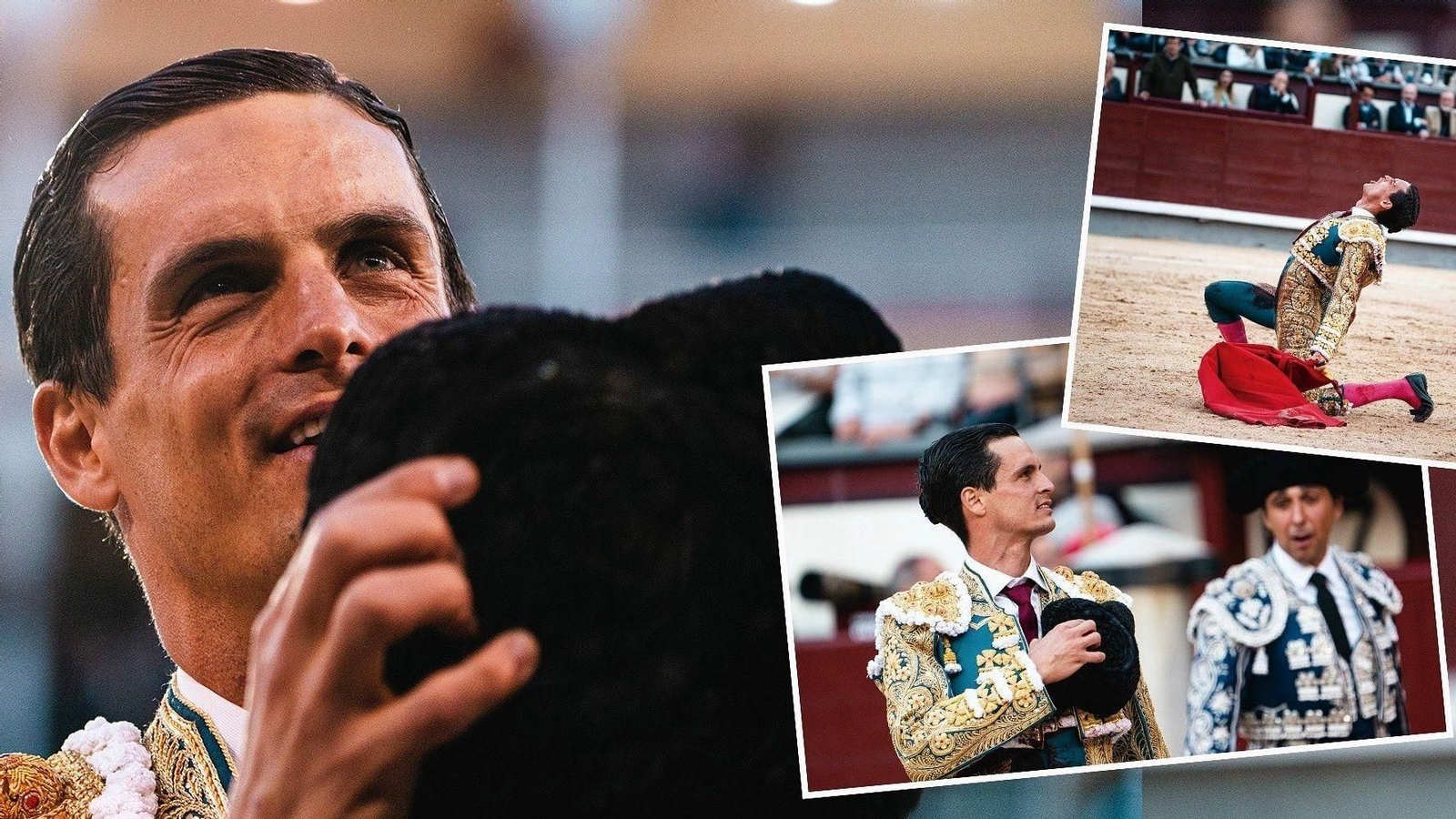 La emoción del torero David Galván tras truinfar en Las Ventas la pasada feria de San Isidro.