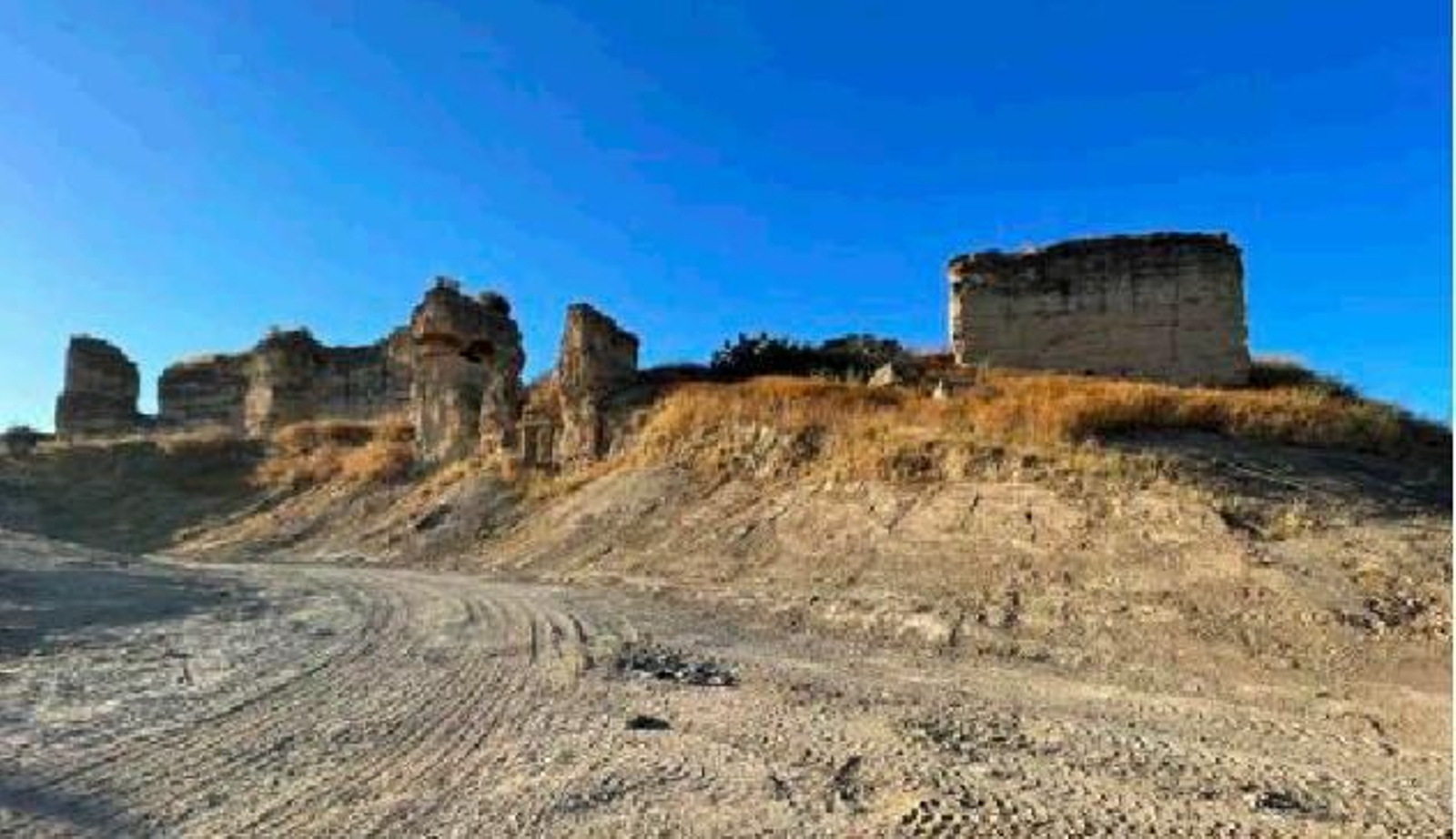 La fortaleza del Lora del Río, donde se ha producido el hallazgo.
