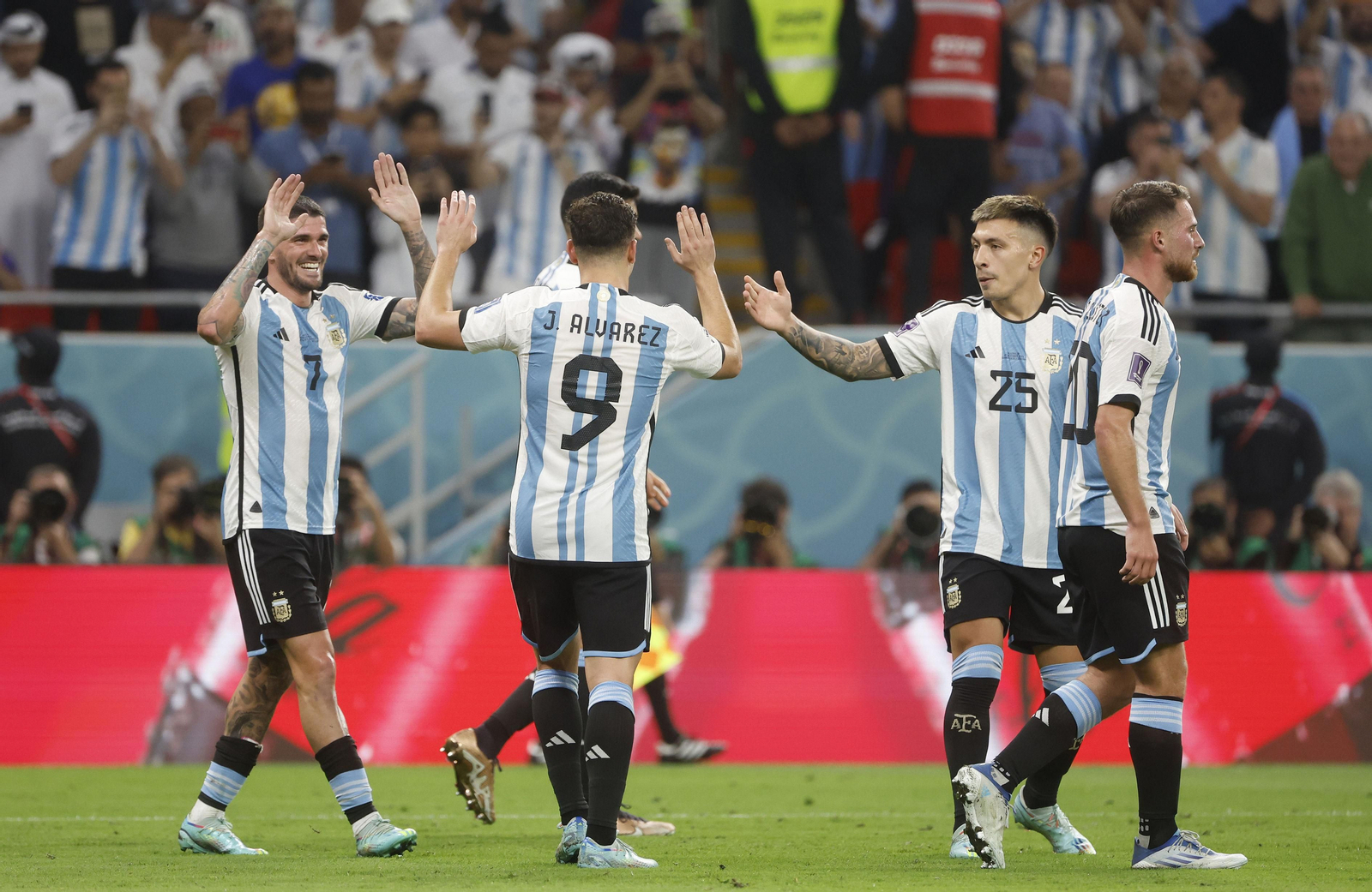 Las fotos del Argentina - Australia