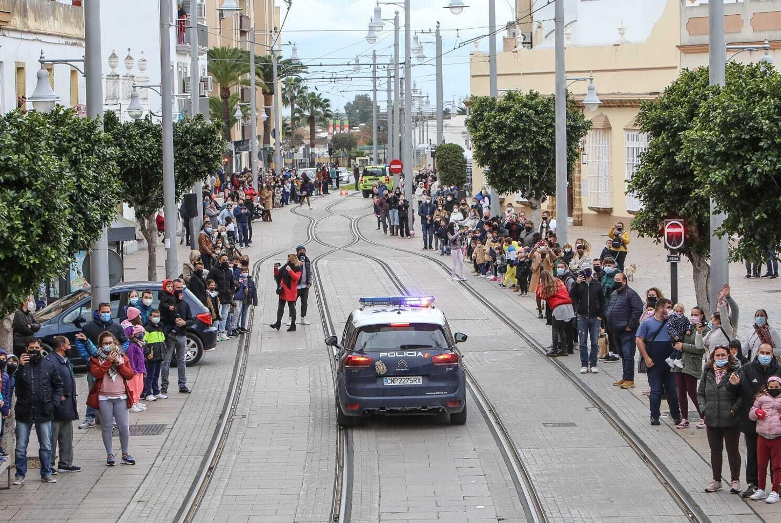Las imágenes de los Reyes Magos en San Fernando