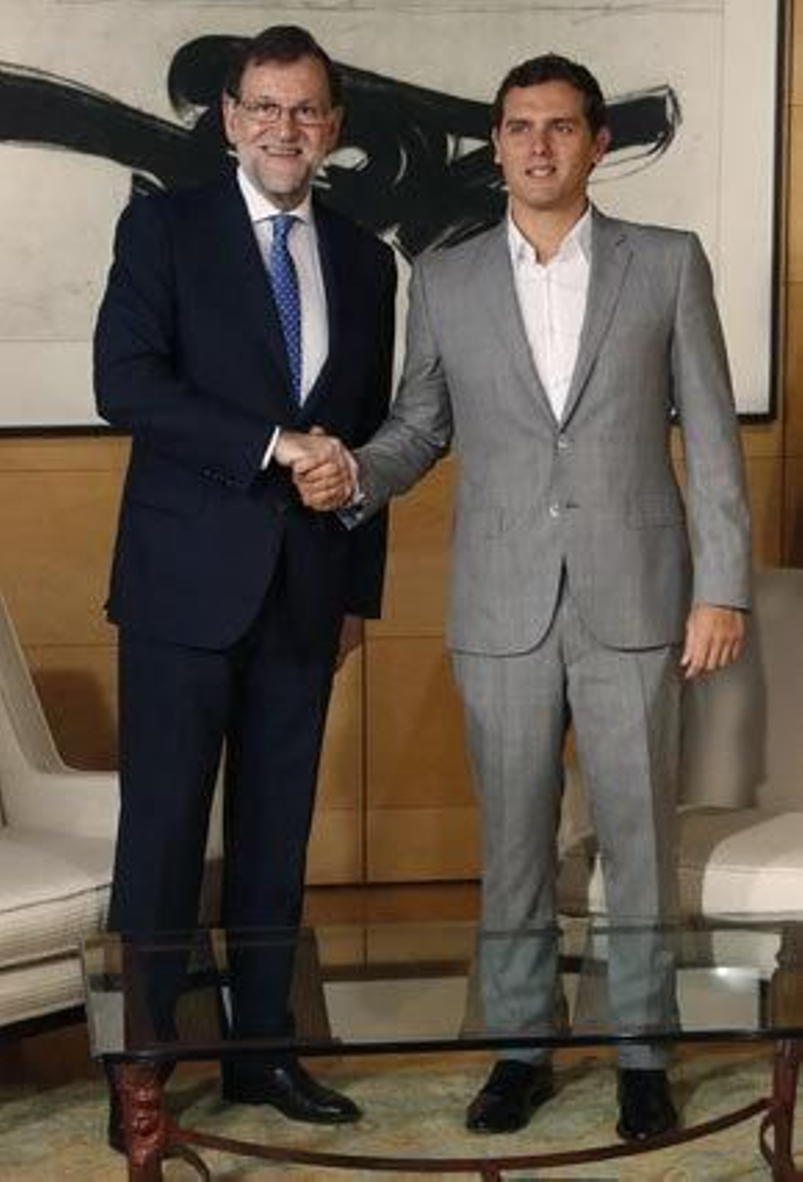 Rivera no apoyará la investidura de Rajoy Rivera no apoyará la investidura de Rajoy