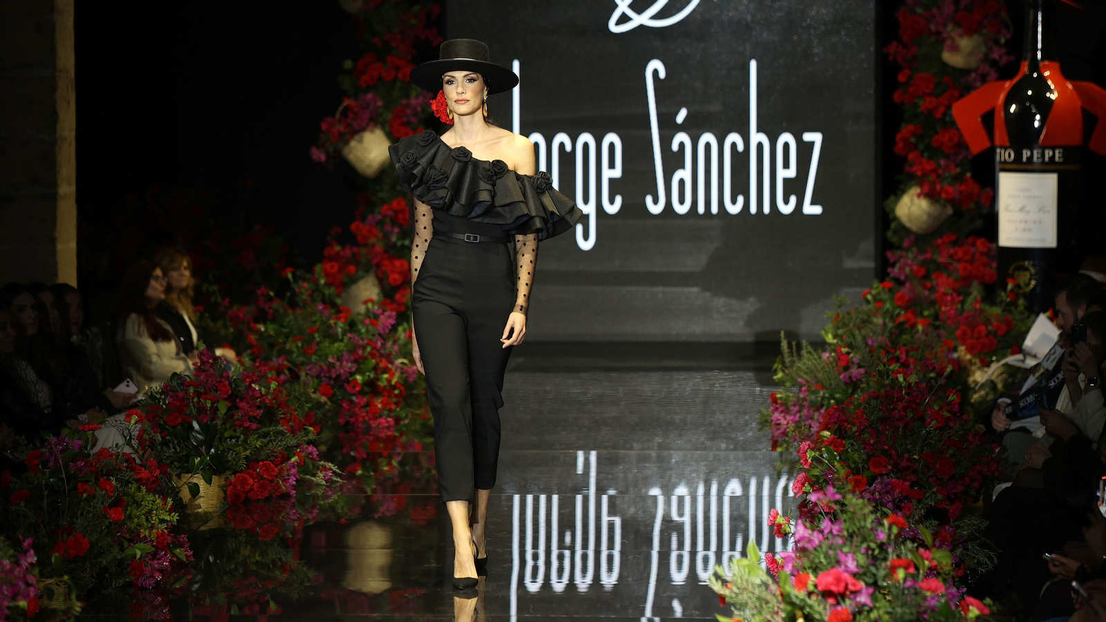 Desfile de Jorge Sánchez en la Pasarela Flamenca Tío Pepe Jerez 2024