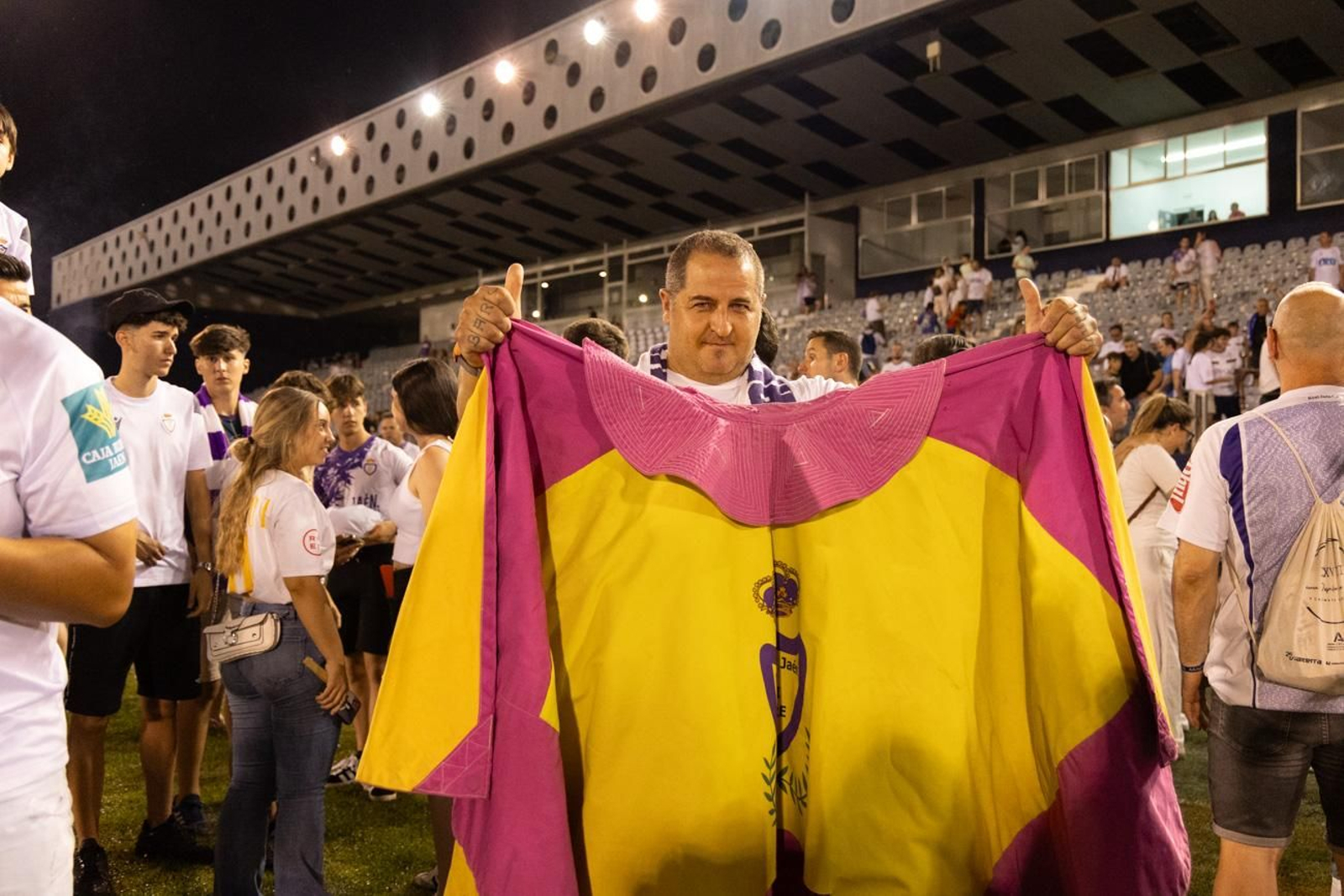 La celebración del Real Jaén.