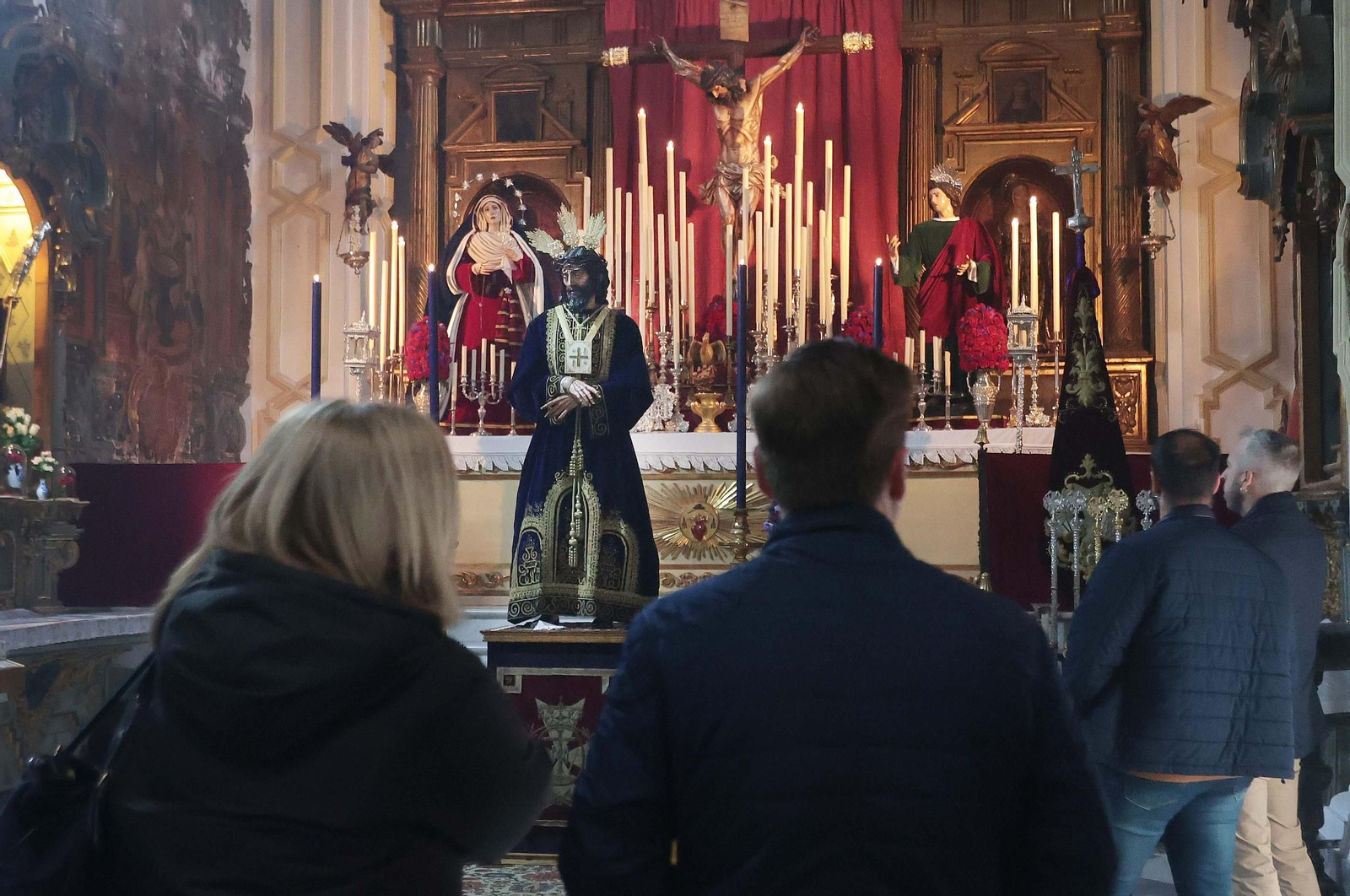 Besapiés y besamanos del primer viernes de marzo en Jerez