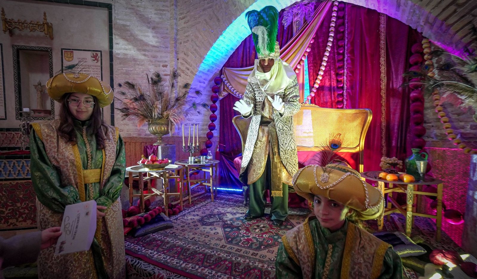 Imágenes del Cartero Real en el Alcázar de Jerez