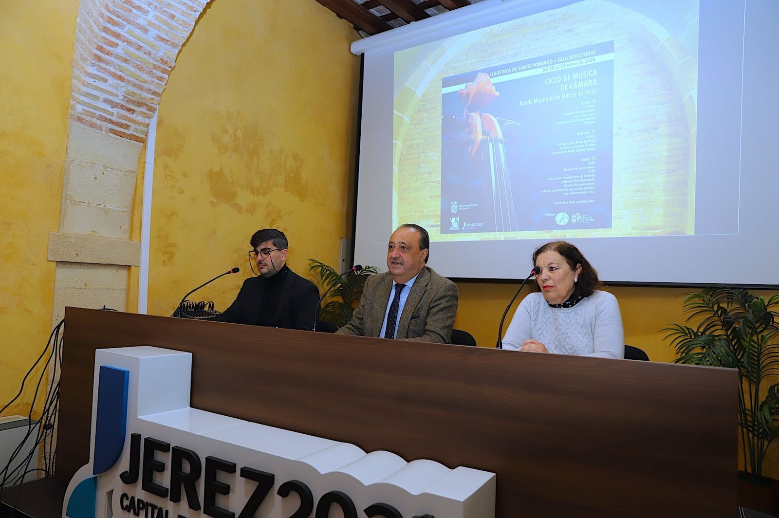 Presentación del Ciclo de Música de Cámara de la Banda Municipal de Jerez.