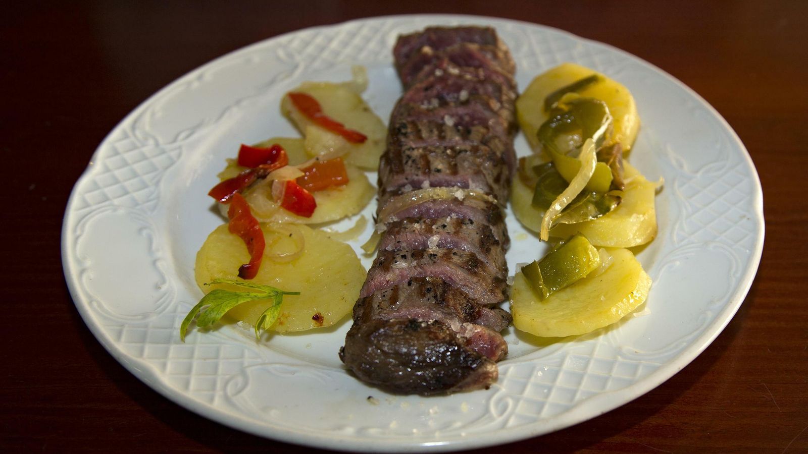 Otro de los platos. Otro de los platos.