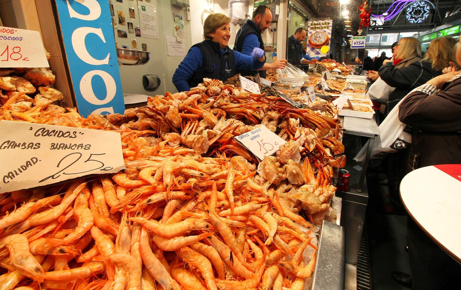La reina del marisco onubense