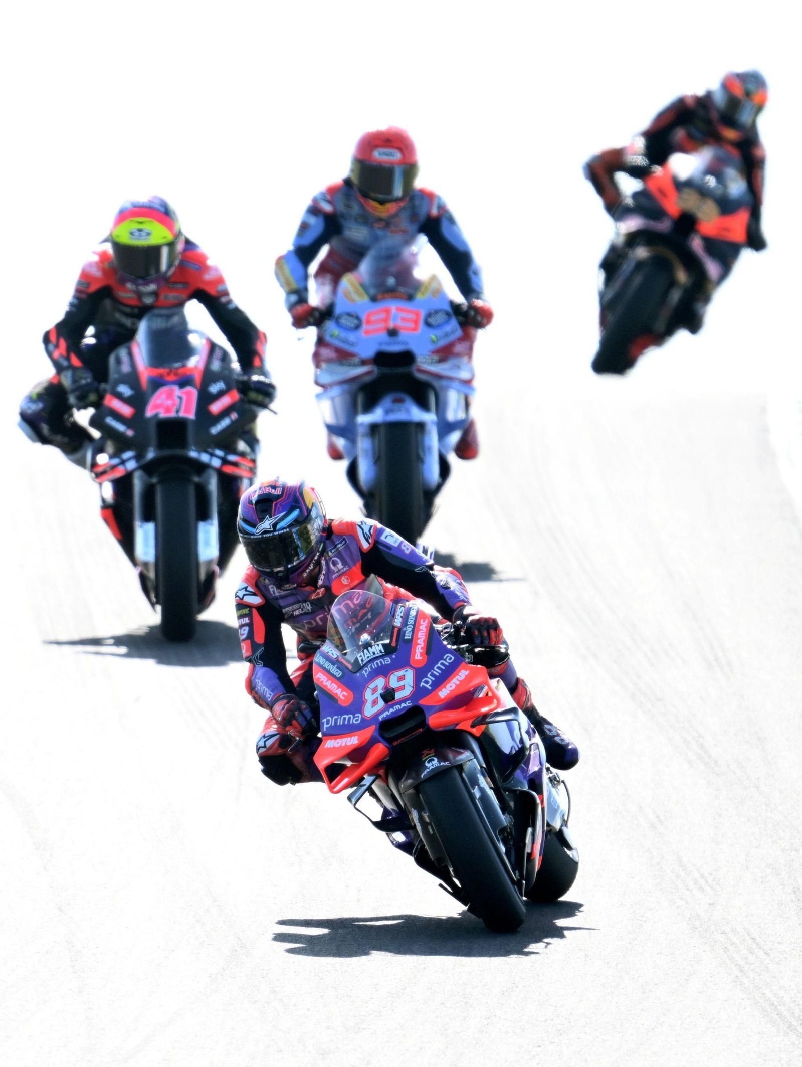 Las fotos del Gran Premio de Australia de motociclismo