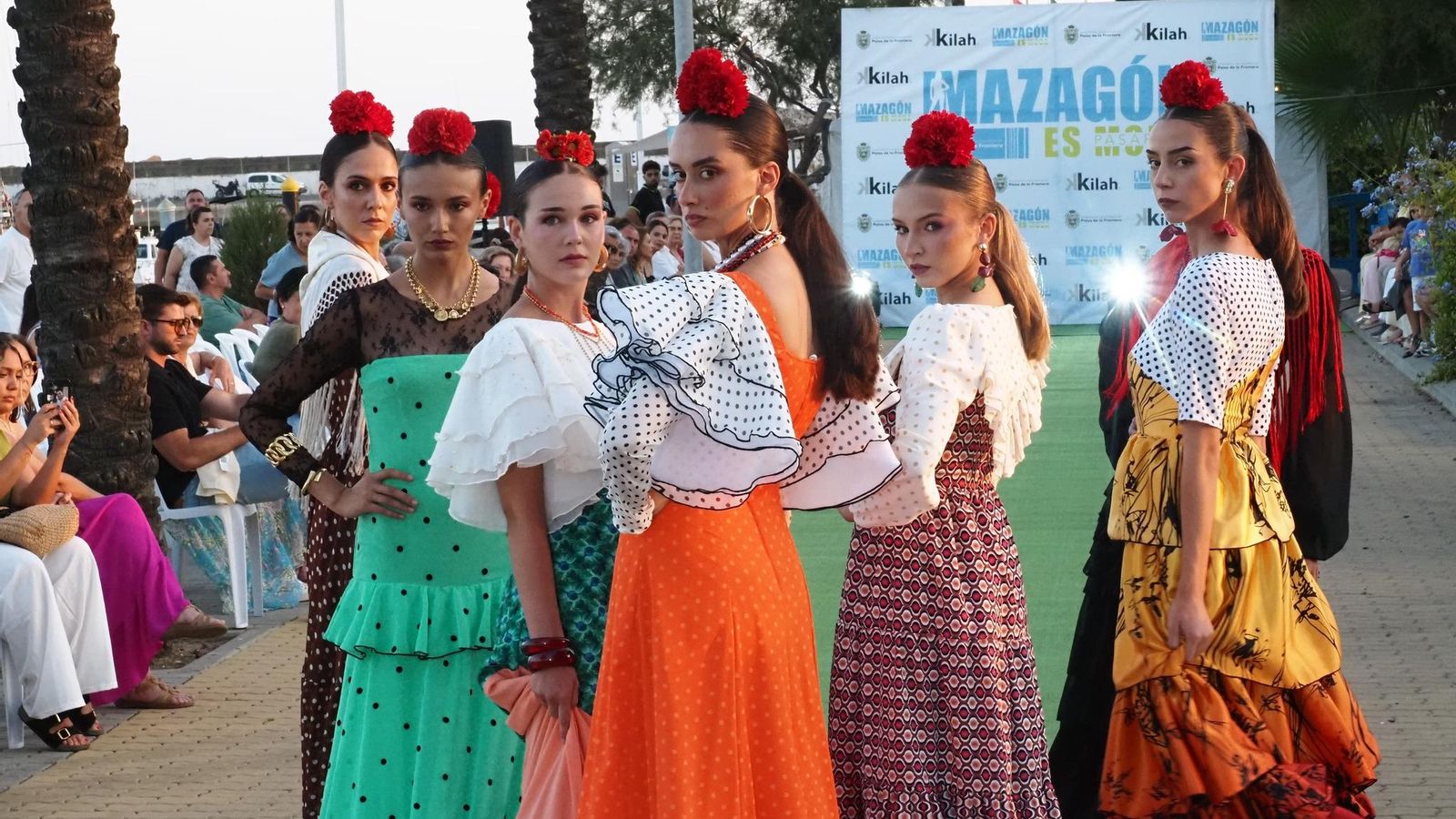 Algunos de los modelos desfialados. Algunos de los modelos desfialados.