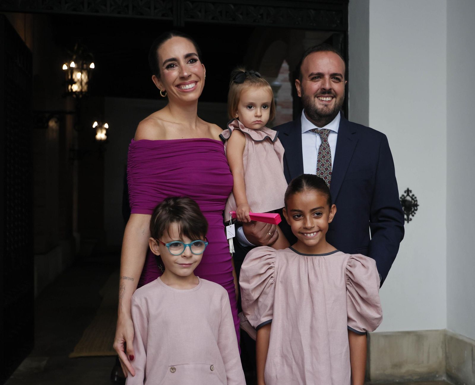 Antonio Muñoz celebra su boda en el Palacio de la Motilla