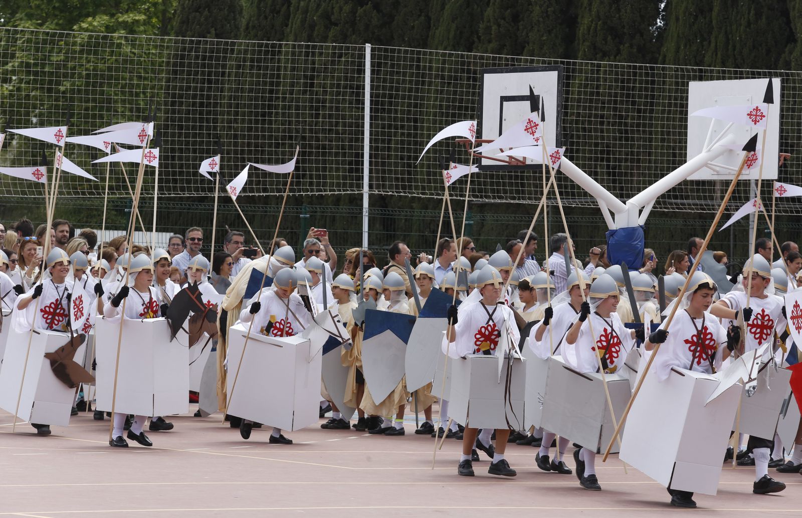 La Batalla de las Navas de Tolosa escenificada por los alumnos de El Romeral