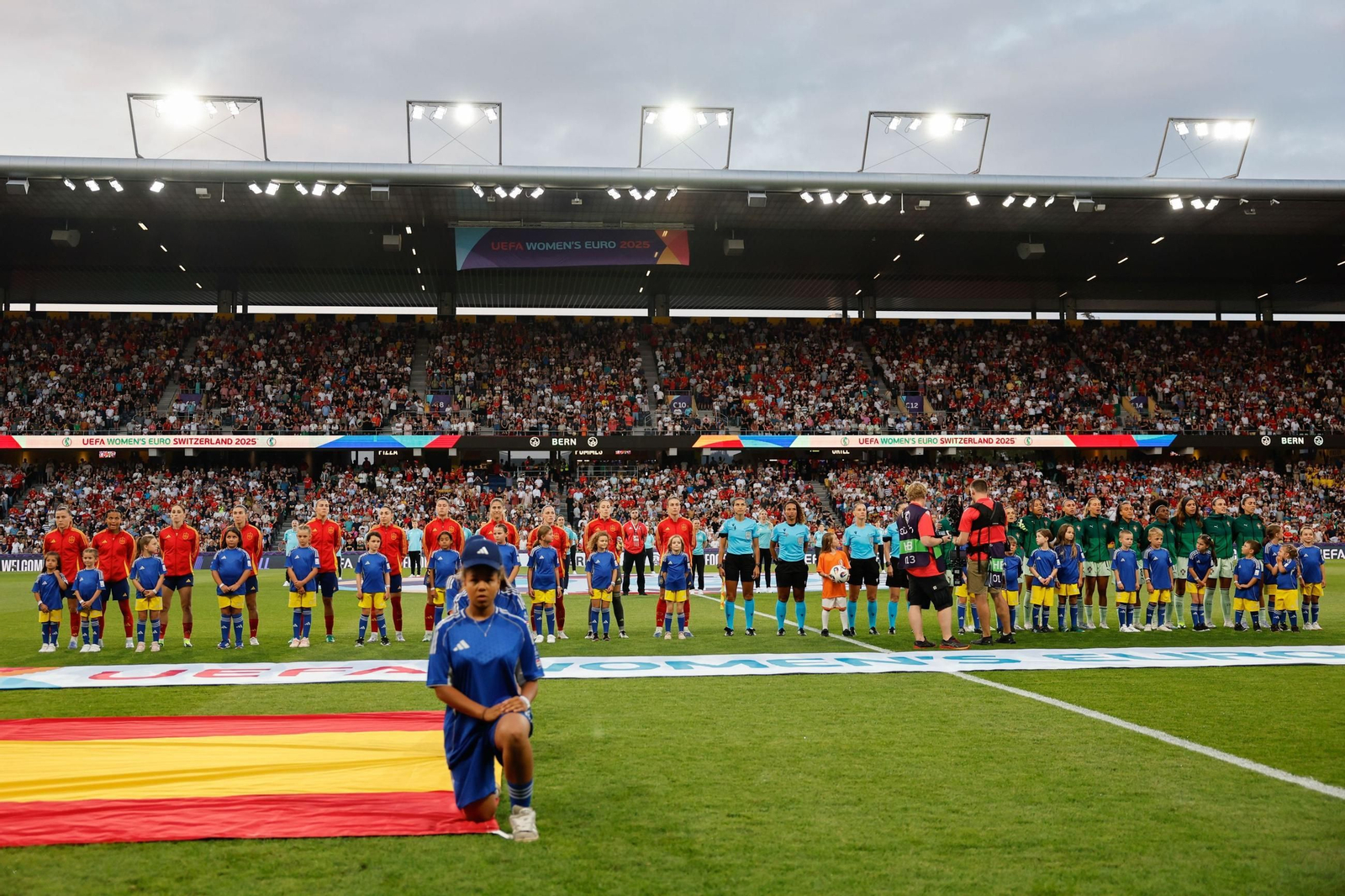Las fotos del España - Portugal en la Eurocopa femenina