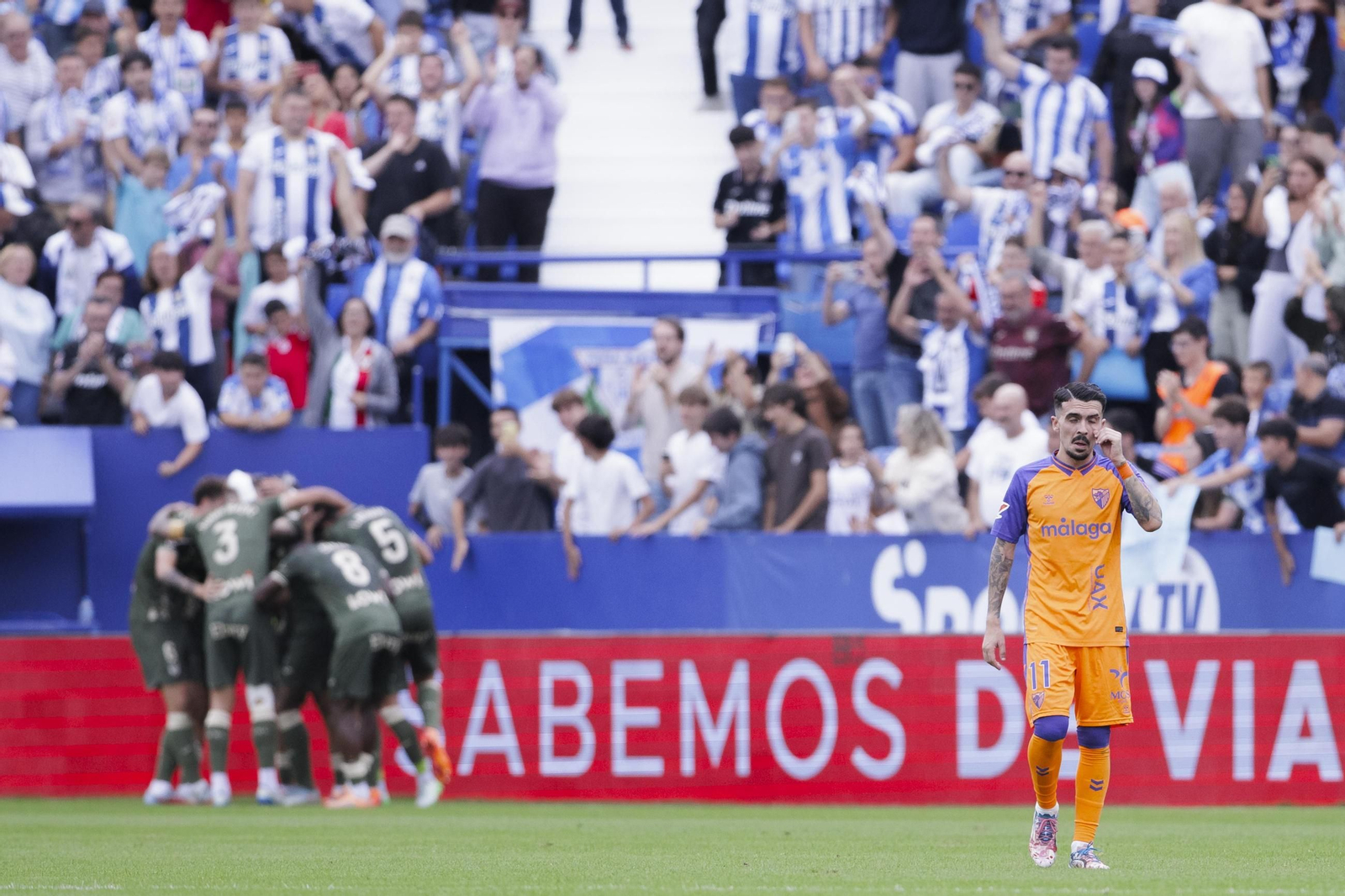 Leganés-Málaga CF, en fotos