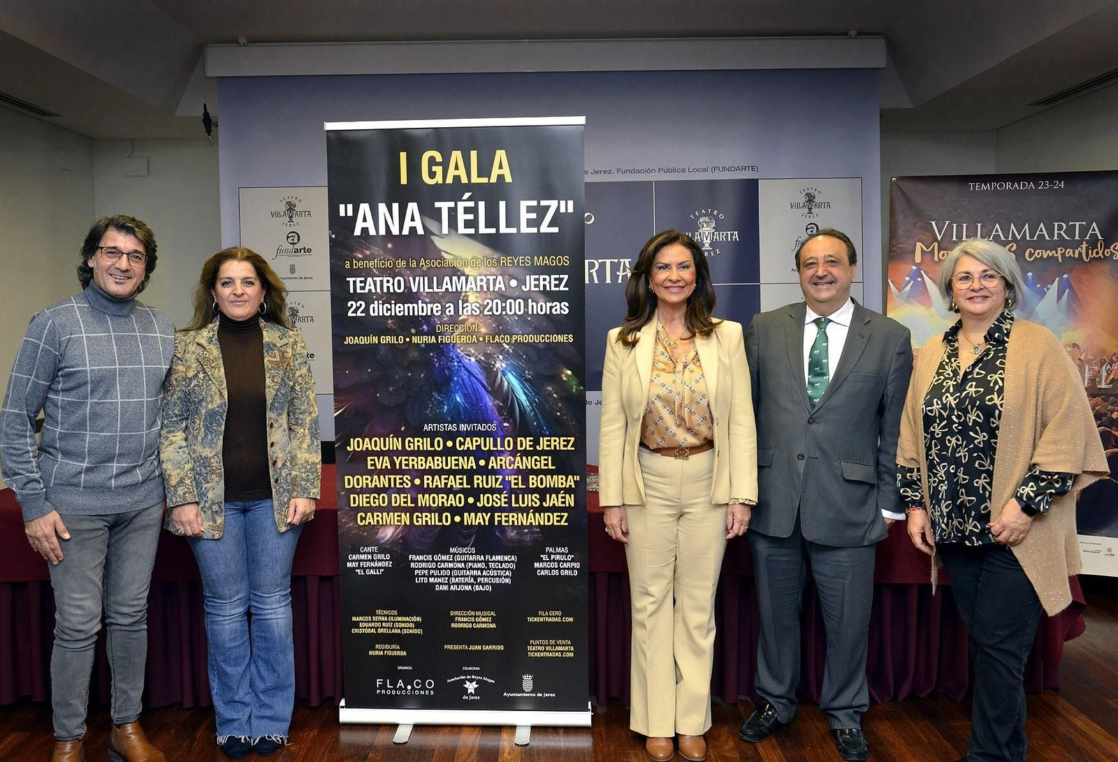 Imagen de la presentación de la I Gala ‘Ana Téllez’ Imagen de la presentación de la I Gala ‘Ana Téllez’