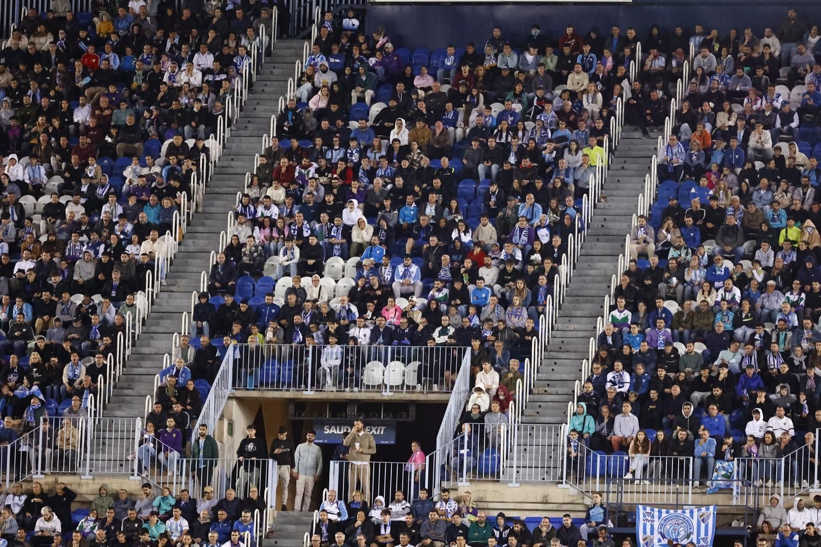Búscate en las gradas de La Rosaleda en el Málaga CF-Córdoba