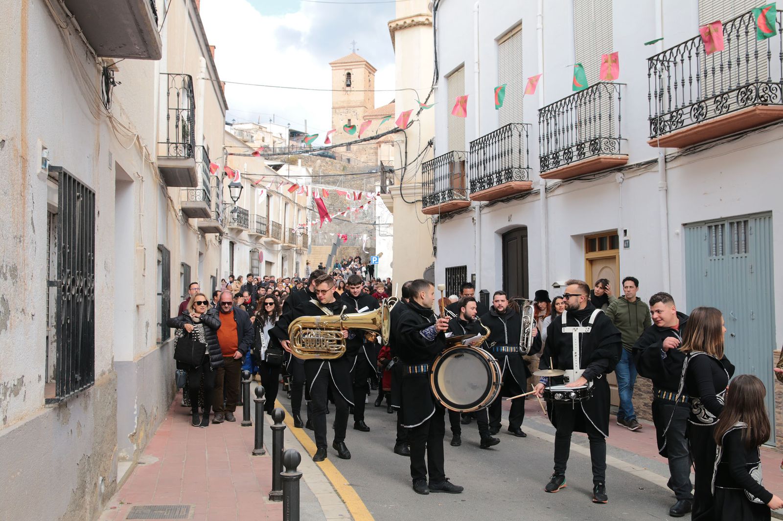 Los Moros y Cristianos de Gérgal se enfrentan en las fiestas de San Sebastián