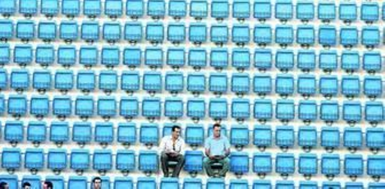 Una de las gradas del nuevo estadio Carranza.