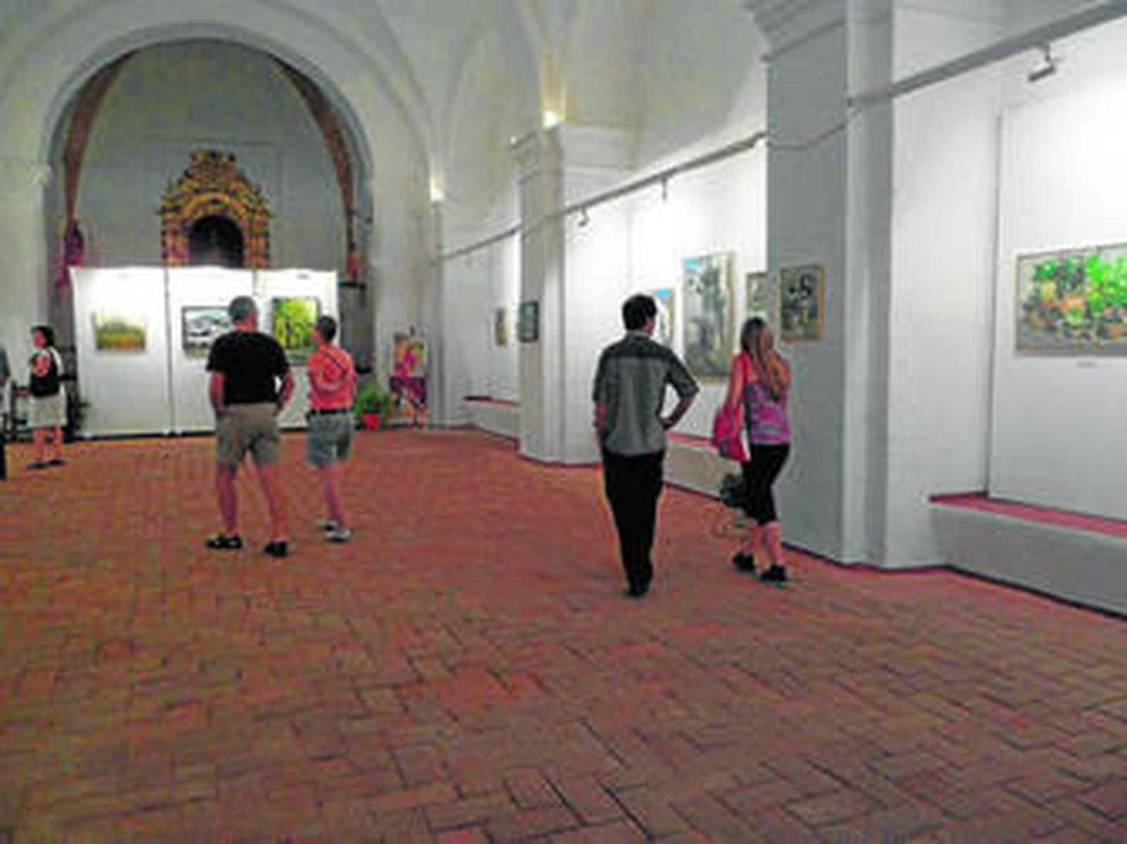 Muestra de la artista cebollera.