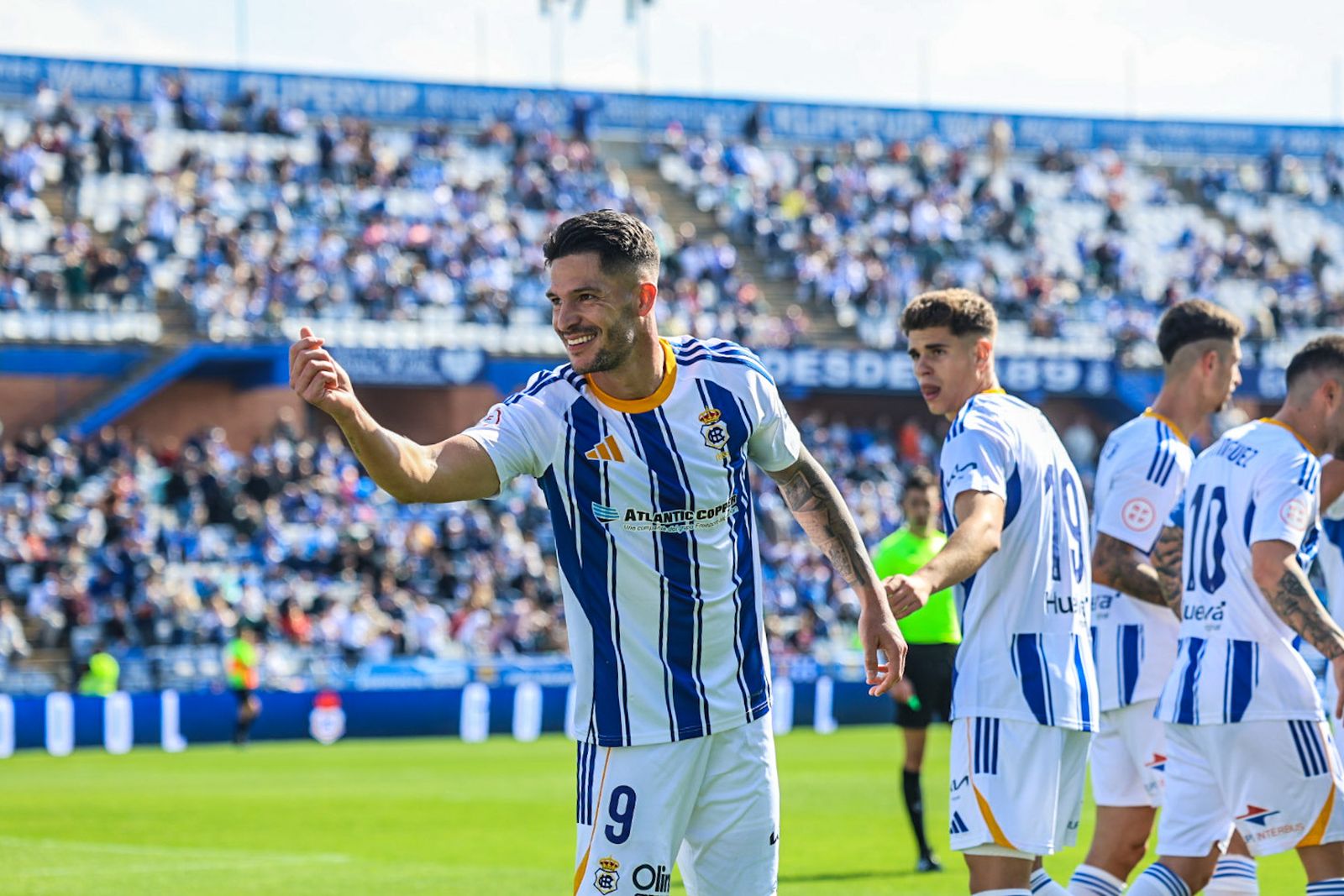 Las mejores fotografías del Recreativo de Huelva-Deportiva Minera