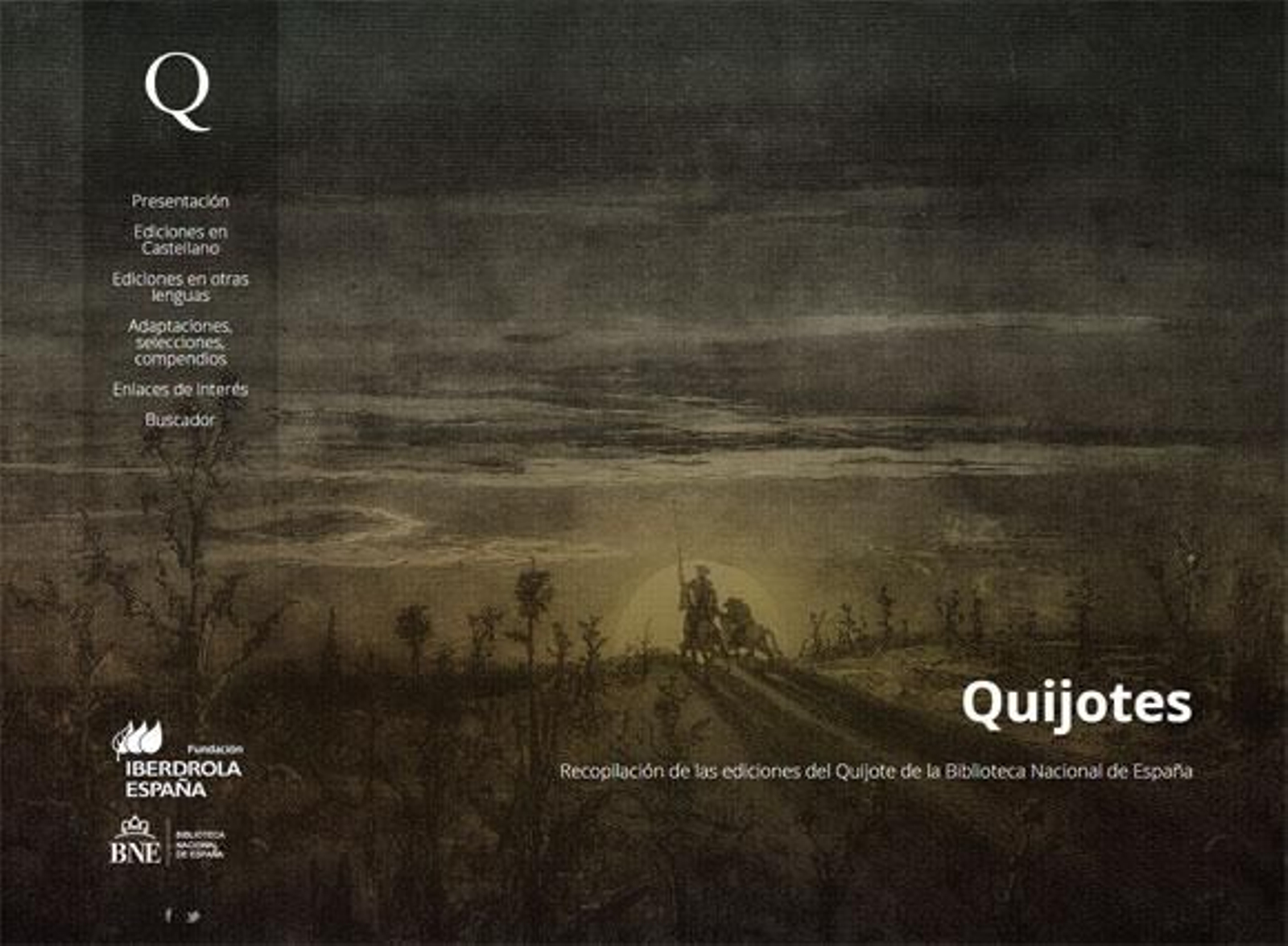 La BNE presenta un nuevo portal del Quijote