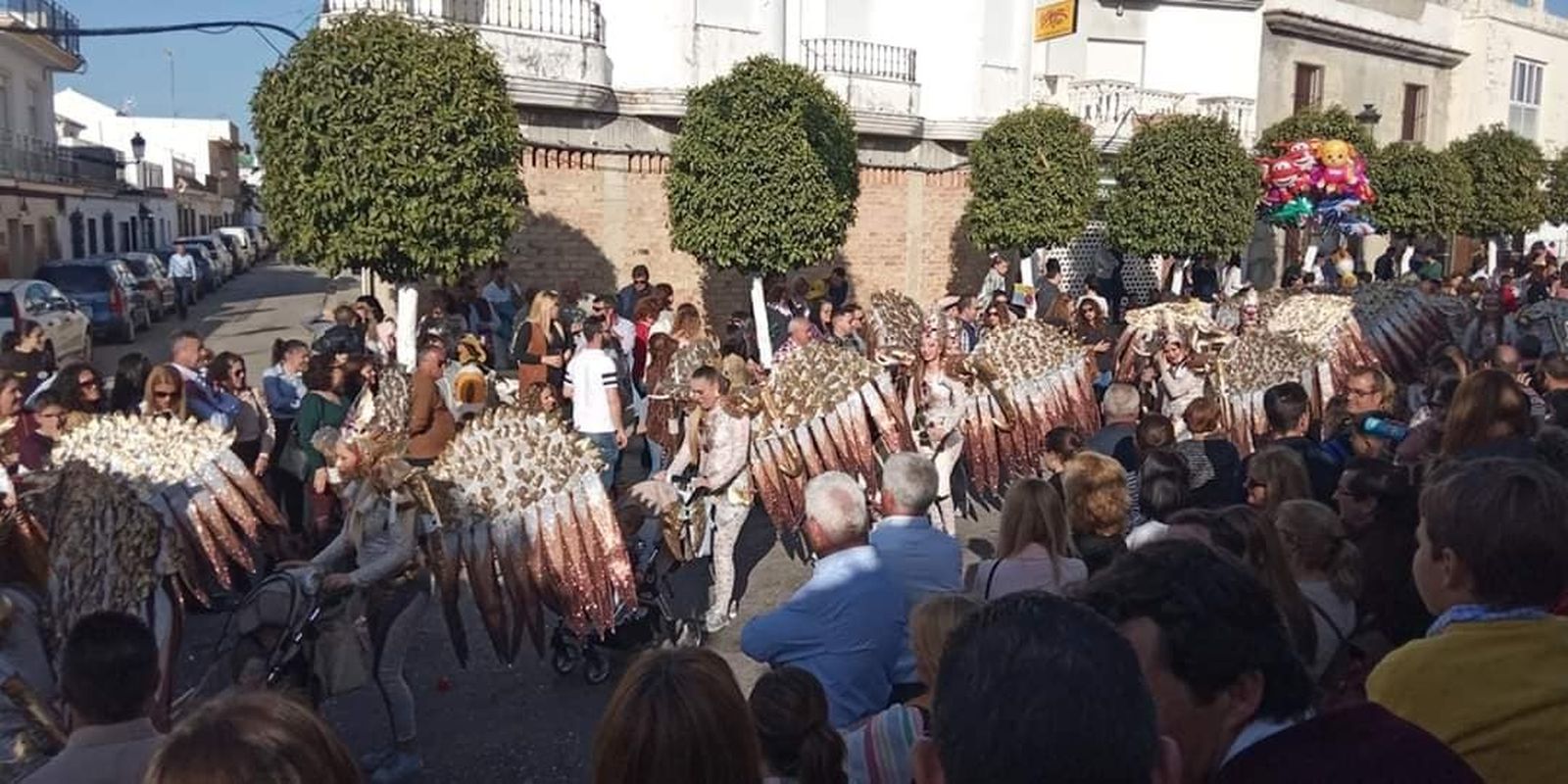 Participantes en el Carnaval.