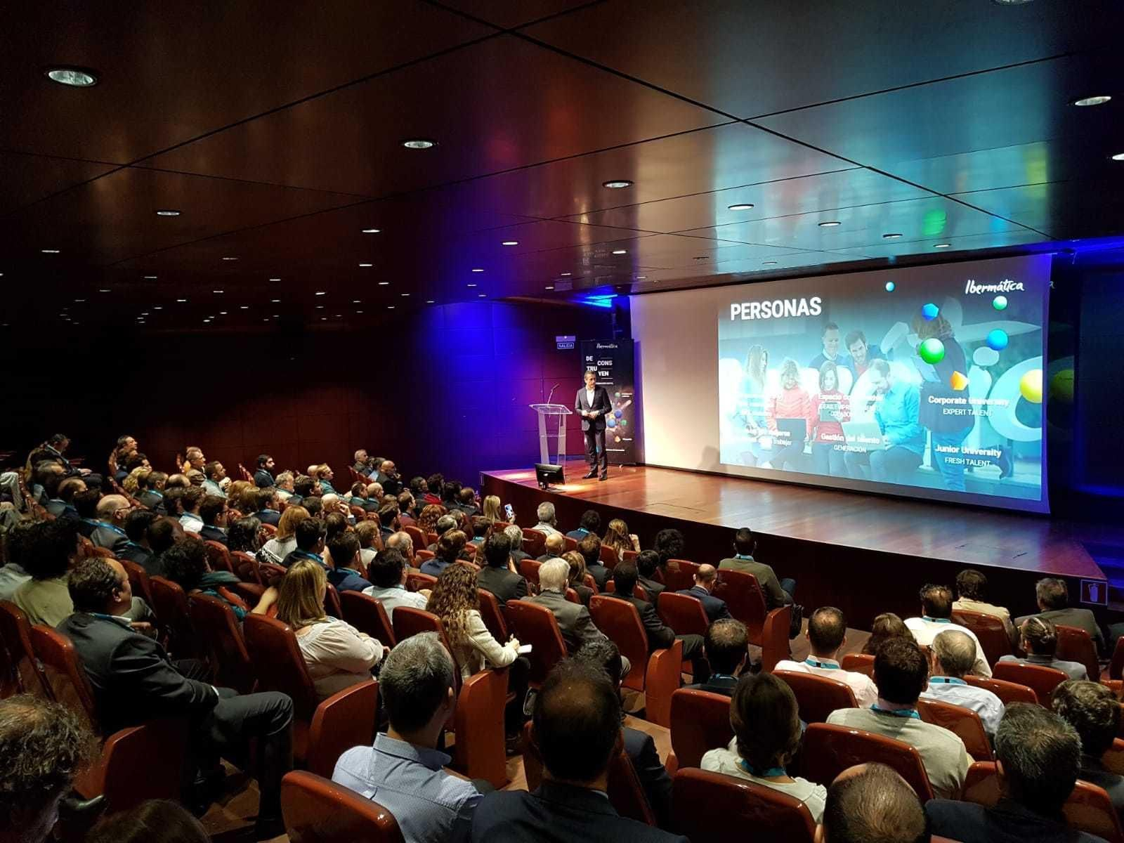 Juan Ignacio Sanz en las jornadas 'Deconstruyendo la Transformación Digital'. Juan Ignacio Sanz en las jornadas 'Deconstruyendo la Transformación Digital'.
