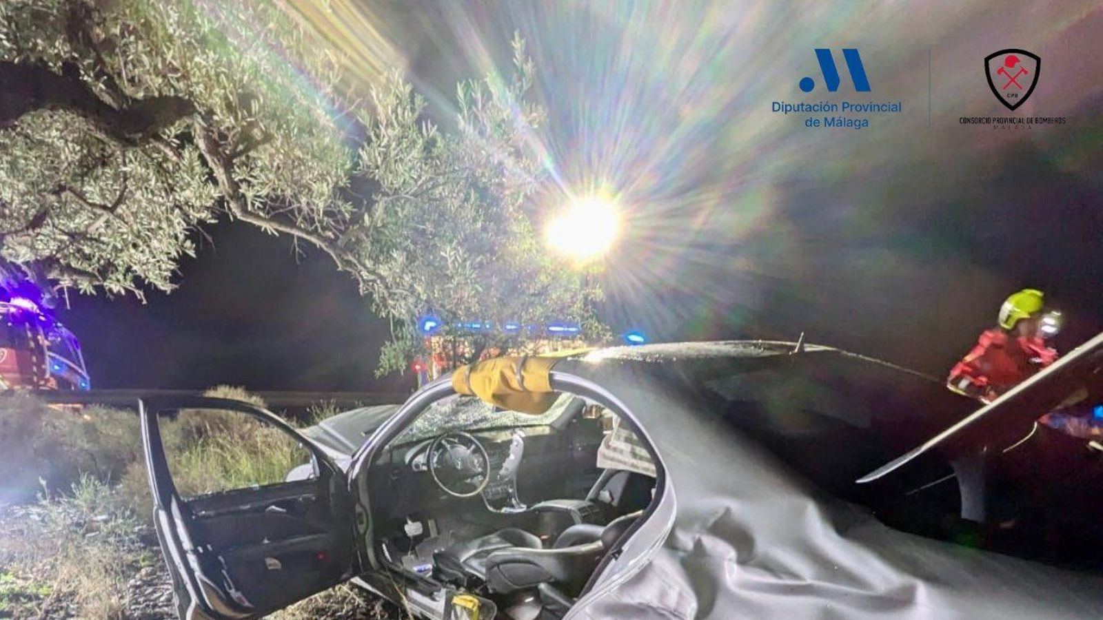 Accidente de tráfico en la Axarquía Accidente de tráfico en la Axarquía