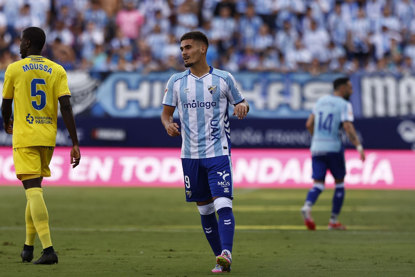 El Málaga CF-Cádiz CF, en fotos