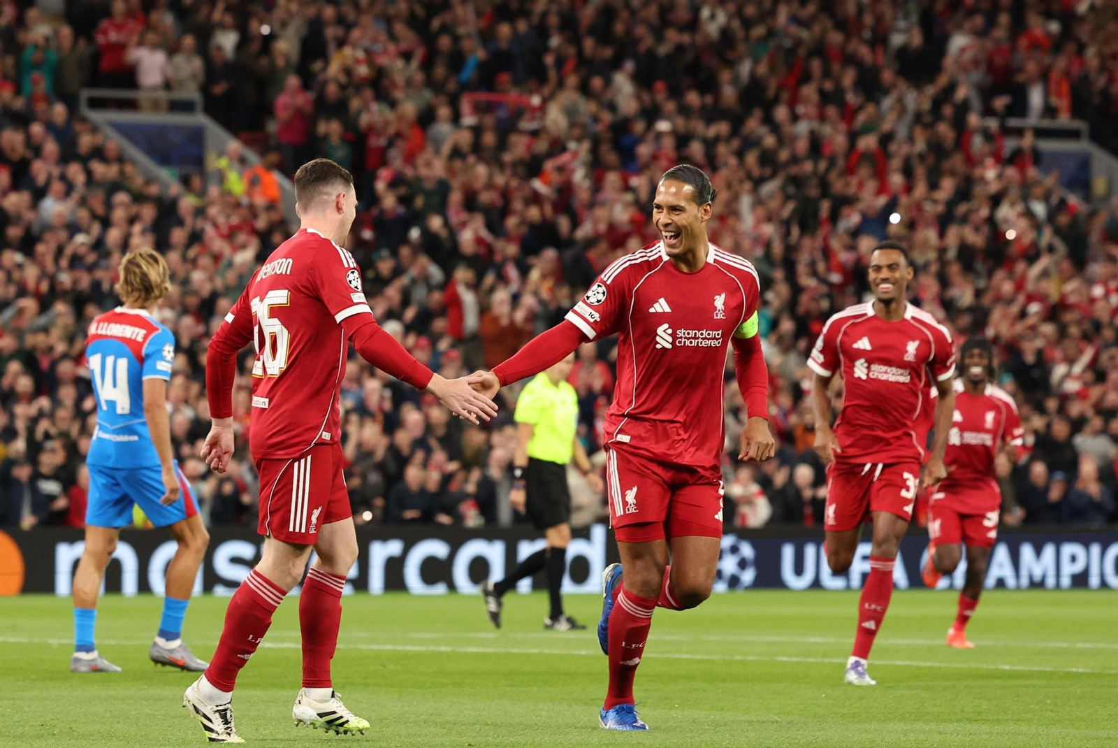 Las fotos del Liverpool - Atlético de Madrid