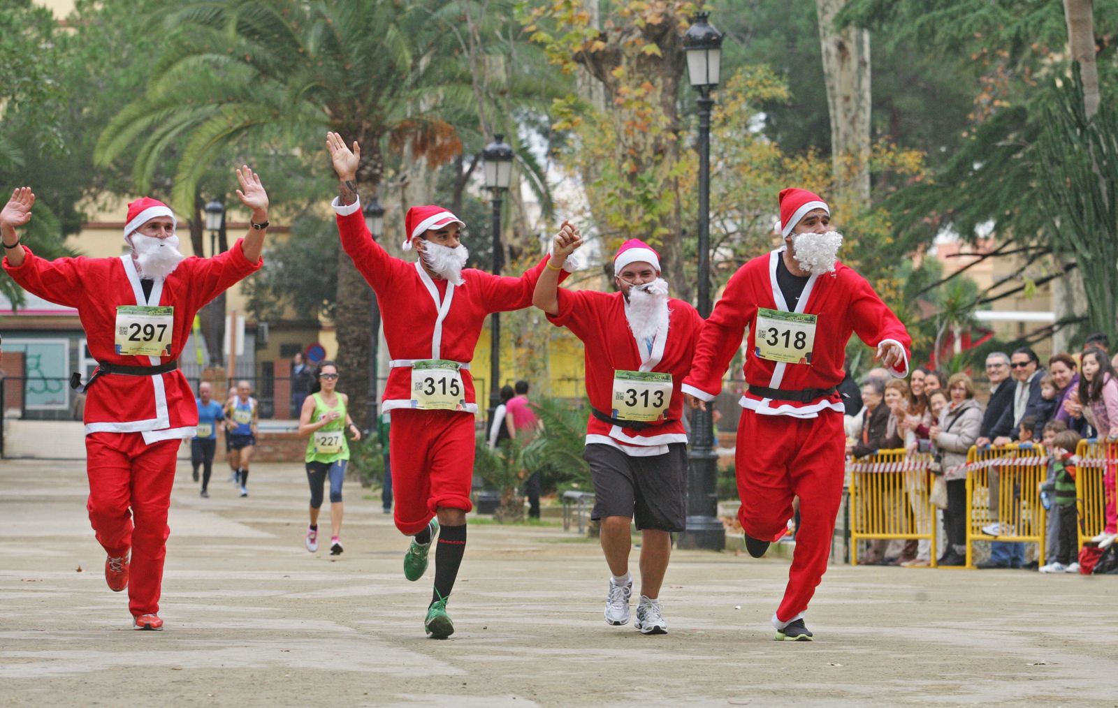 Carrera popular navideña.
