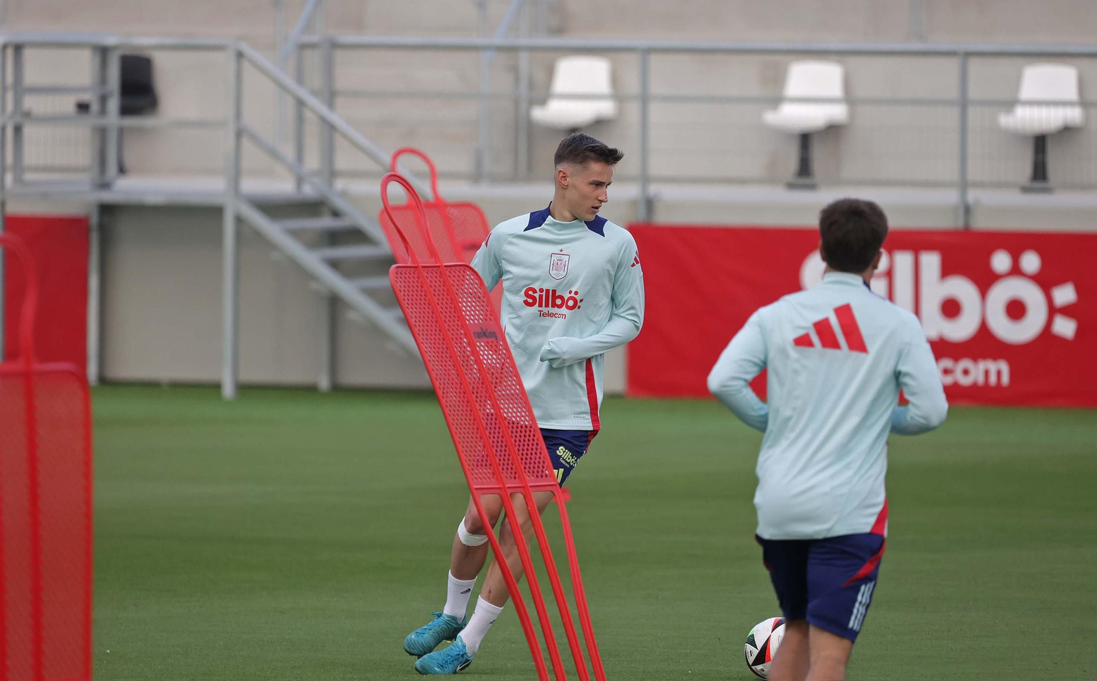Fotos del entrenamiento de la selección española sub-21 en La Línea