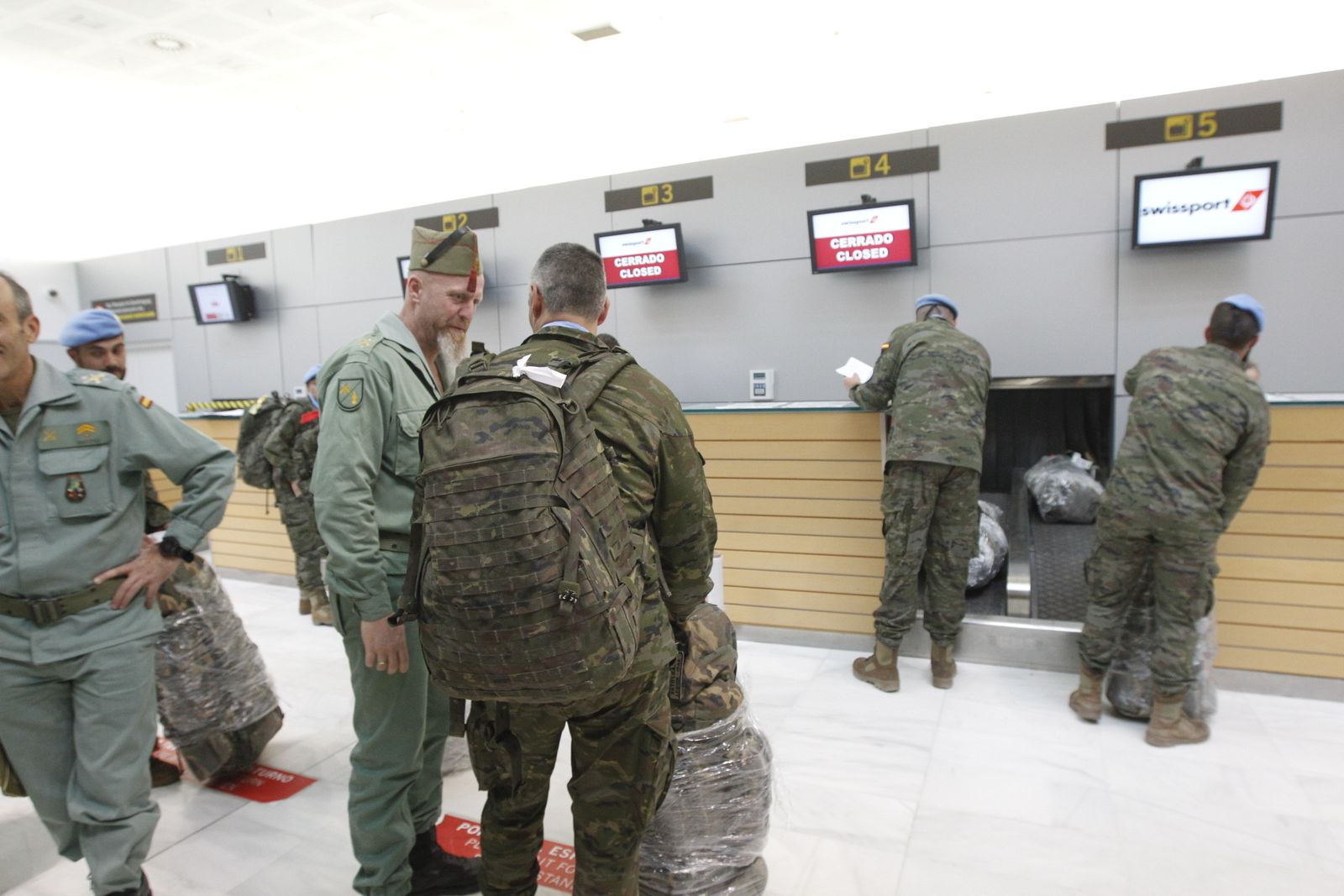 Fotogalería despedida contingente militar al Líbano