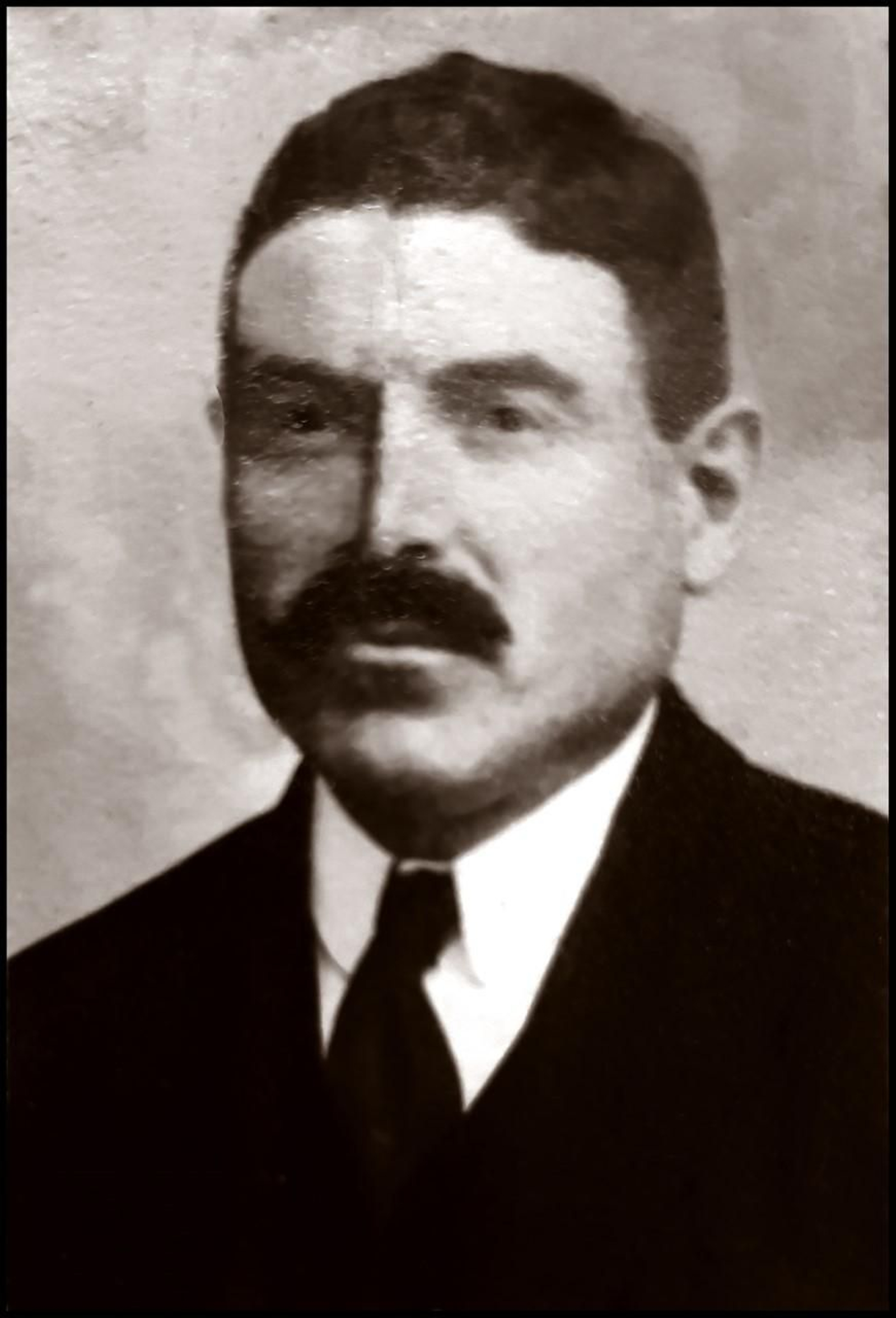 Retrato de Fidel González González.