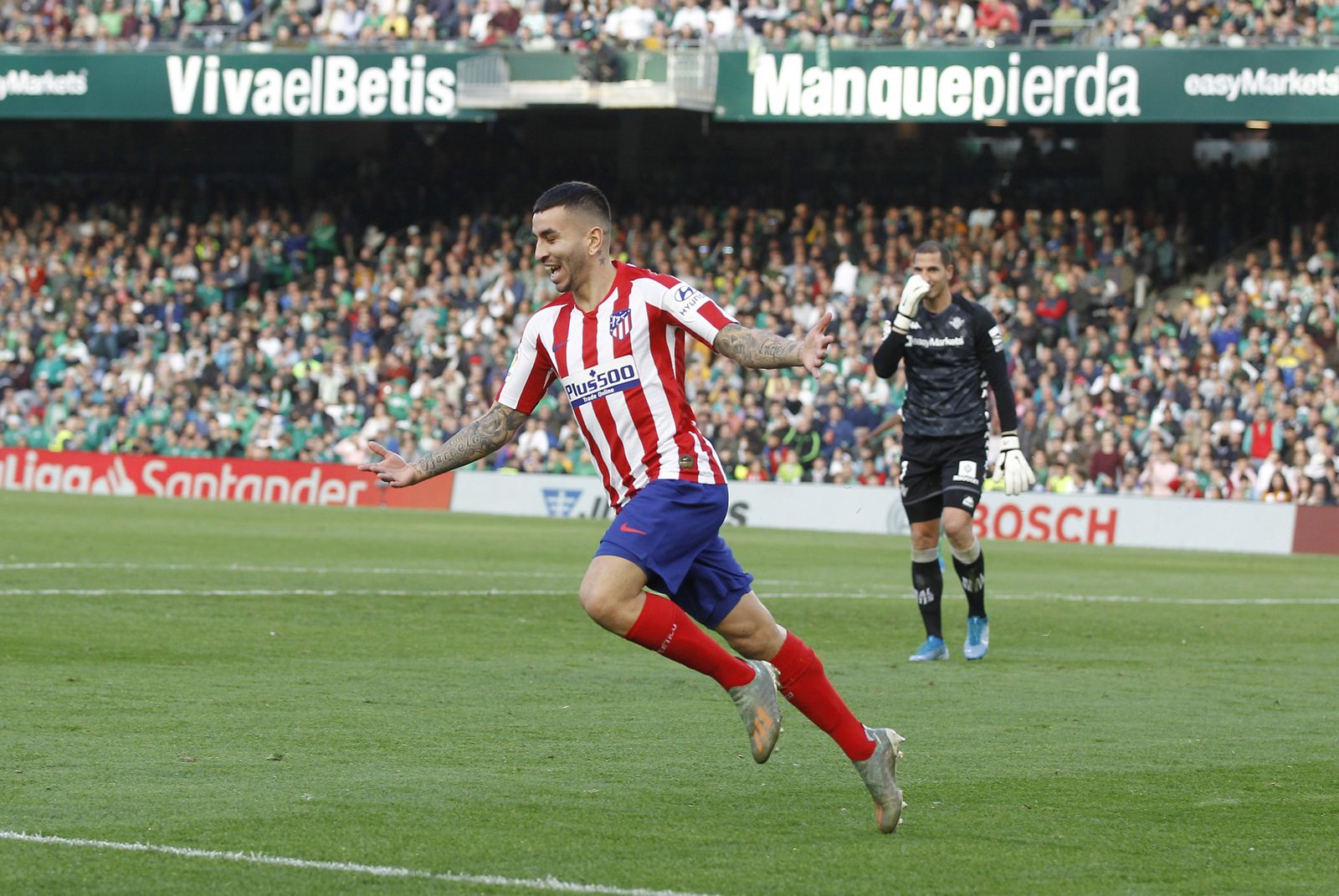 Las imágenes del Betis-atlético de Madrid