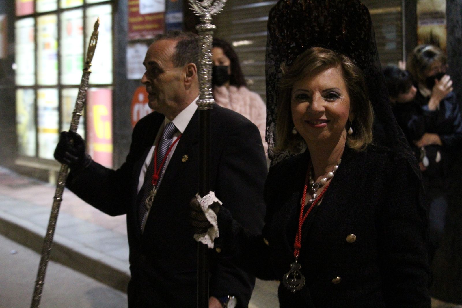 Procesión del Jueves Santo en Vera, en imágenes